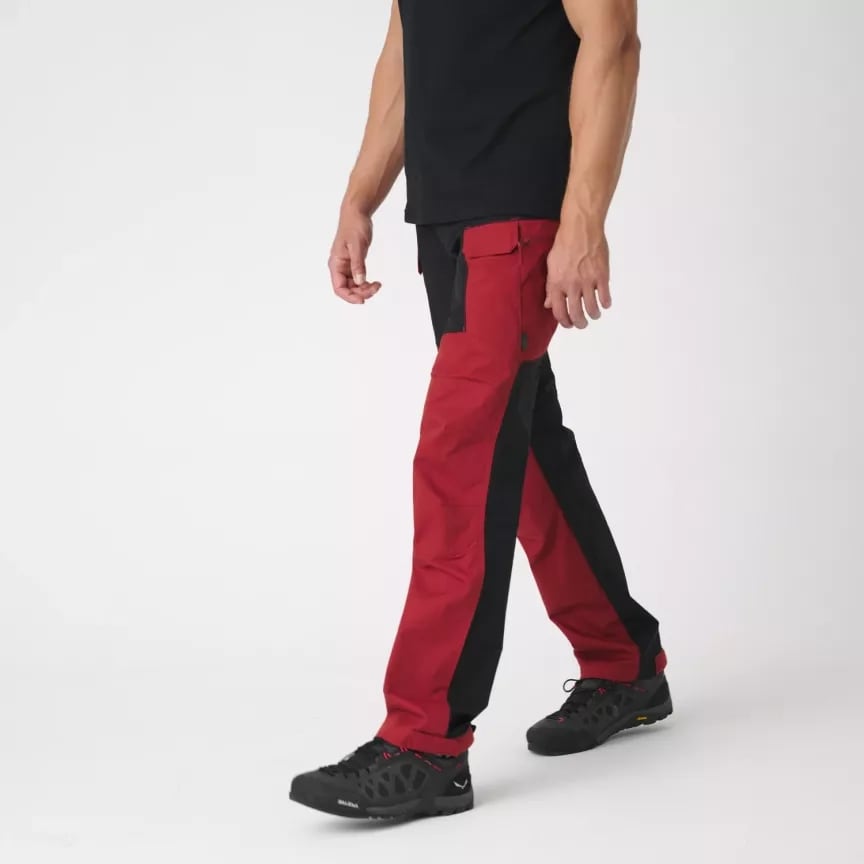 Pantaloni Helikon-Tex Hybrid Outback DuraCanvas - Crimson Sky/Black