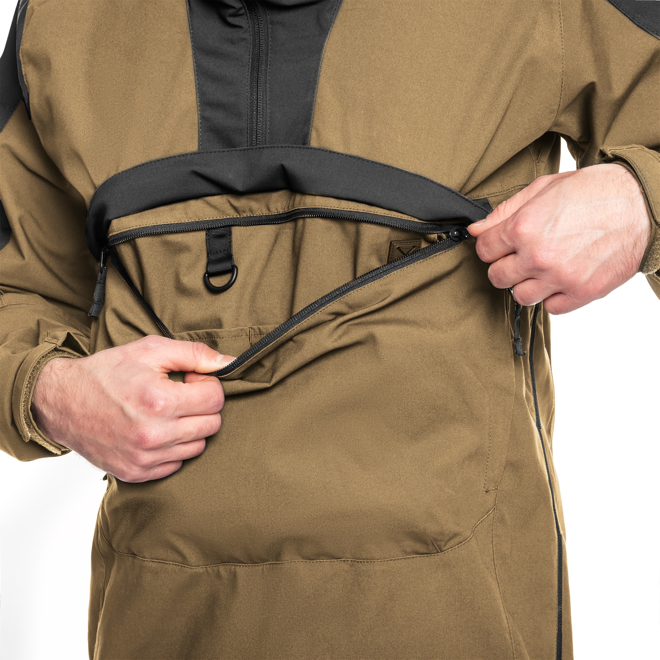 Geacă Helikon Woodsman Anorak - Coyote/Ash Grey