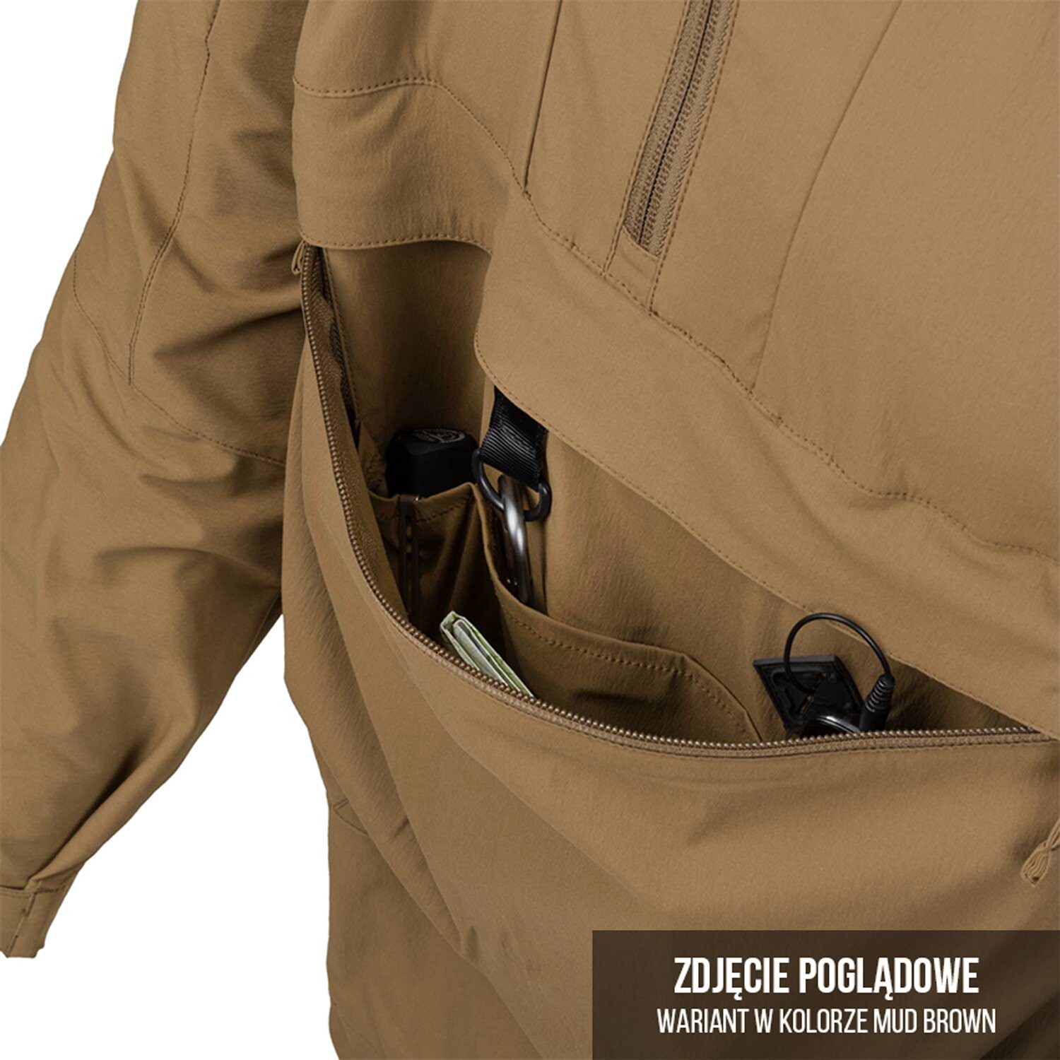 Geacă Helikon Mistral Anorak Softshell - PenCott WildWood