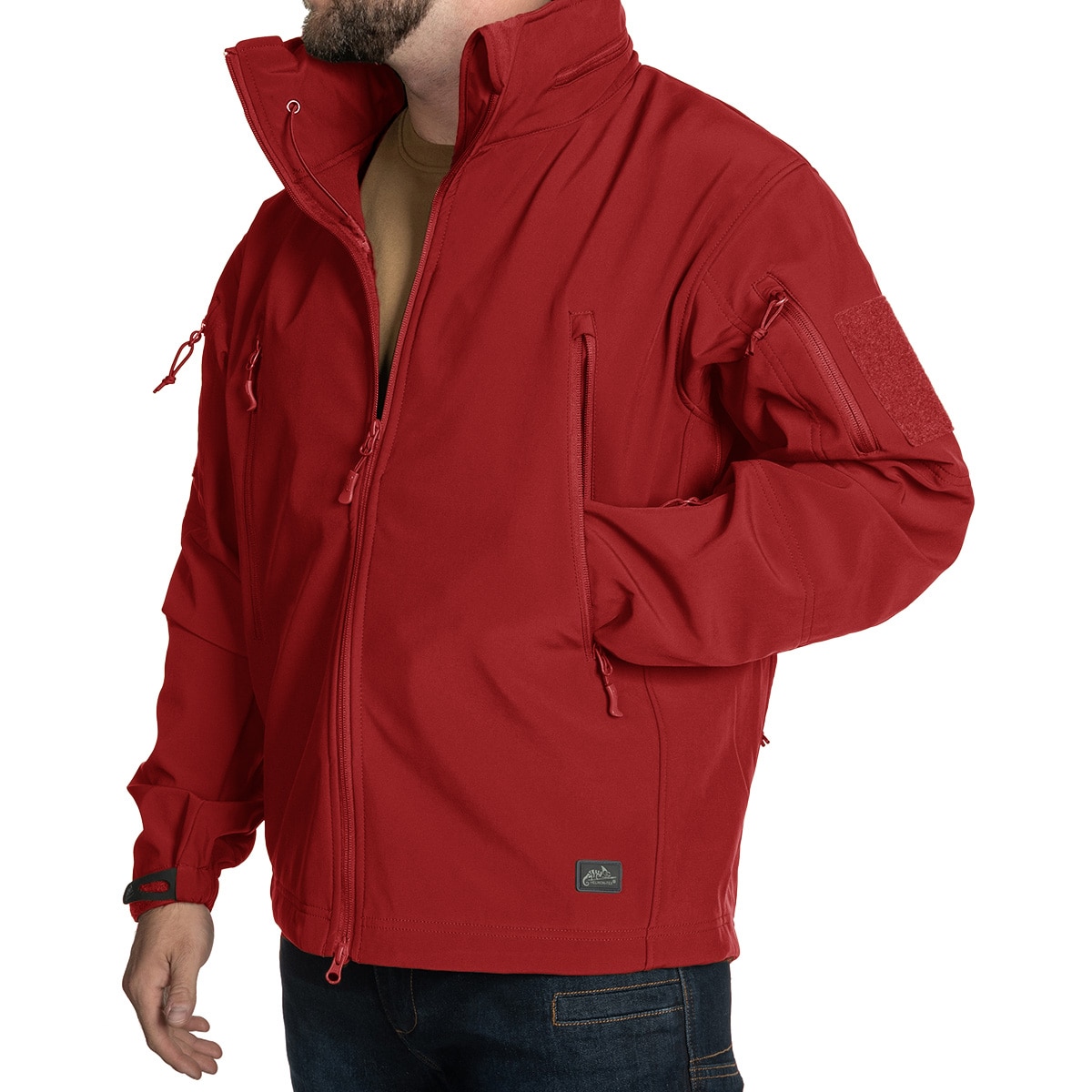 Geacă Helikon-Tex Gunfighter Softshell Shark Skin Windblocker - Crimson Sky