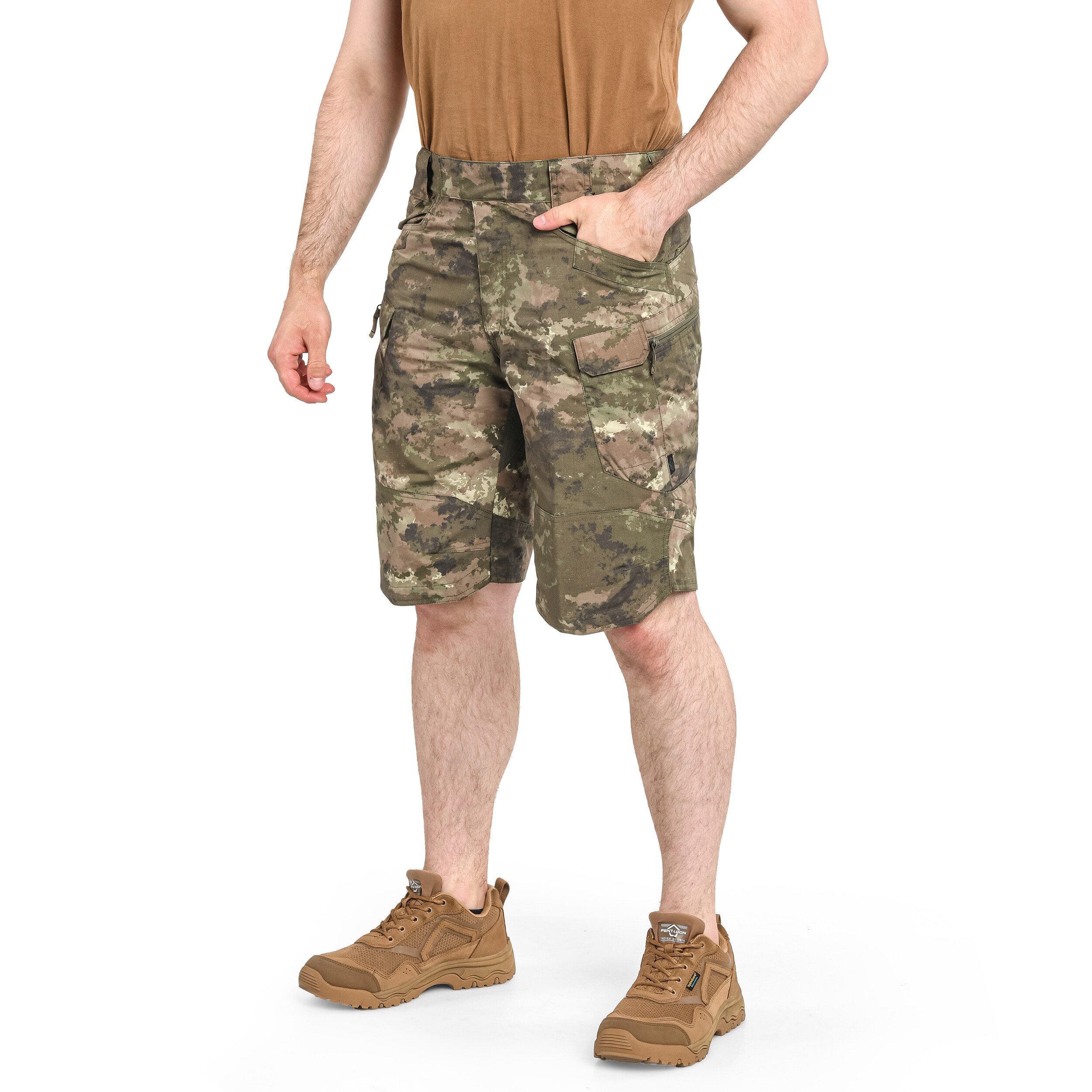 Pantaloni scurți Helikon-Tex UTS Flex 11'' PolyCotton Rip-Stop - Legion Forest