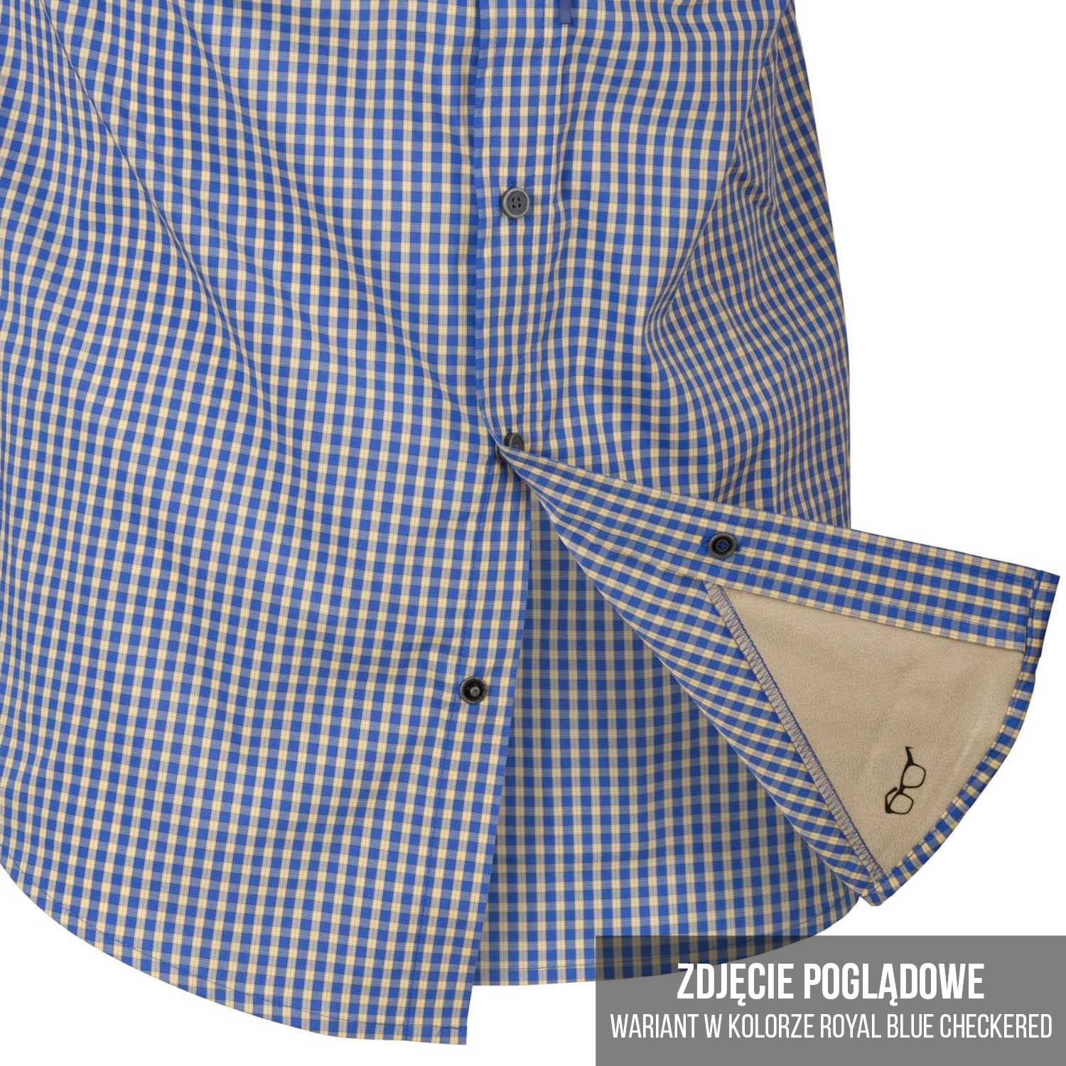 Cămașă Helikon-Tex Covert Concealed Carry Short Sleeve - Dirt Red Checkered