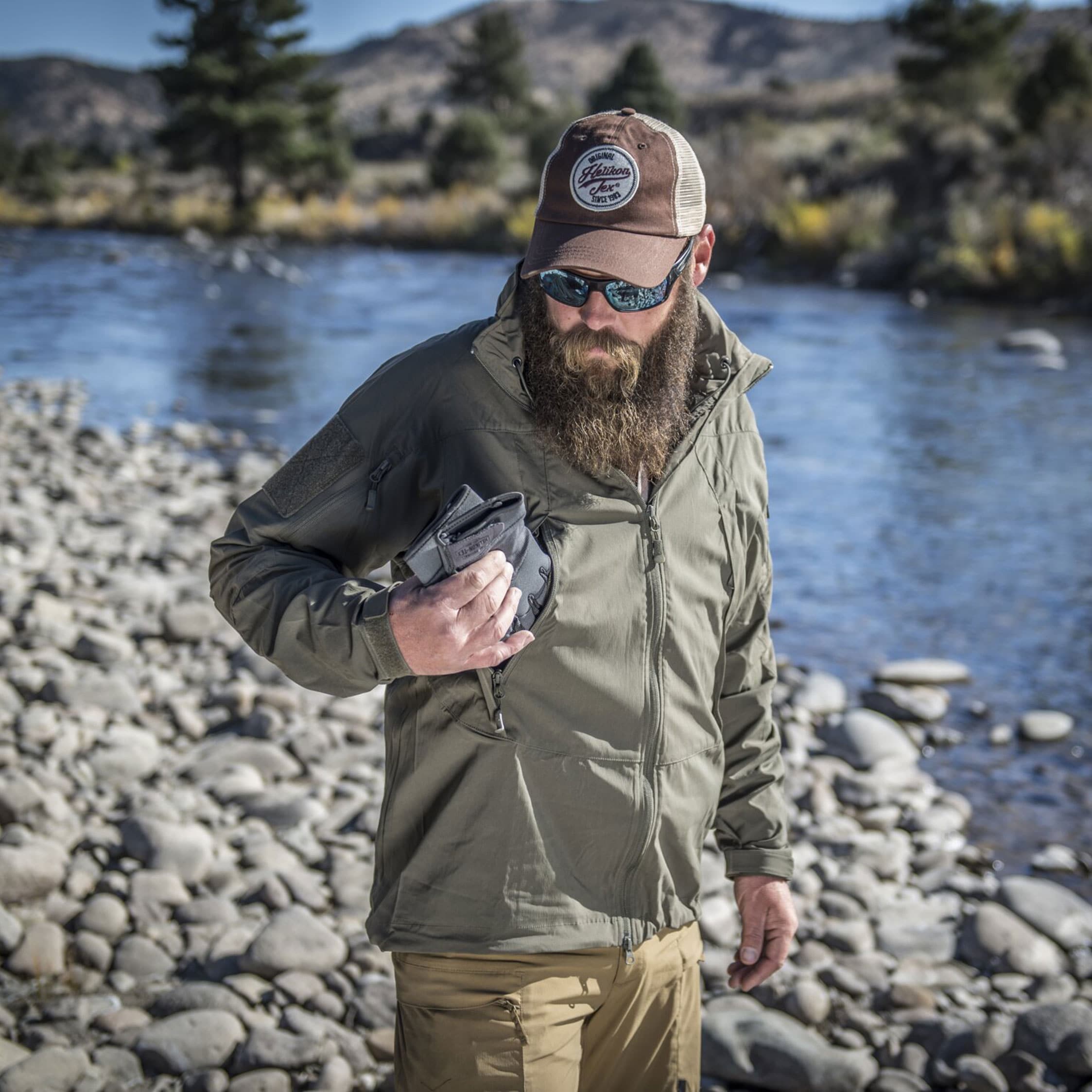 Mănuși Helikon Impact Duty Winter Mk2 - Shadow Grey/Black