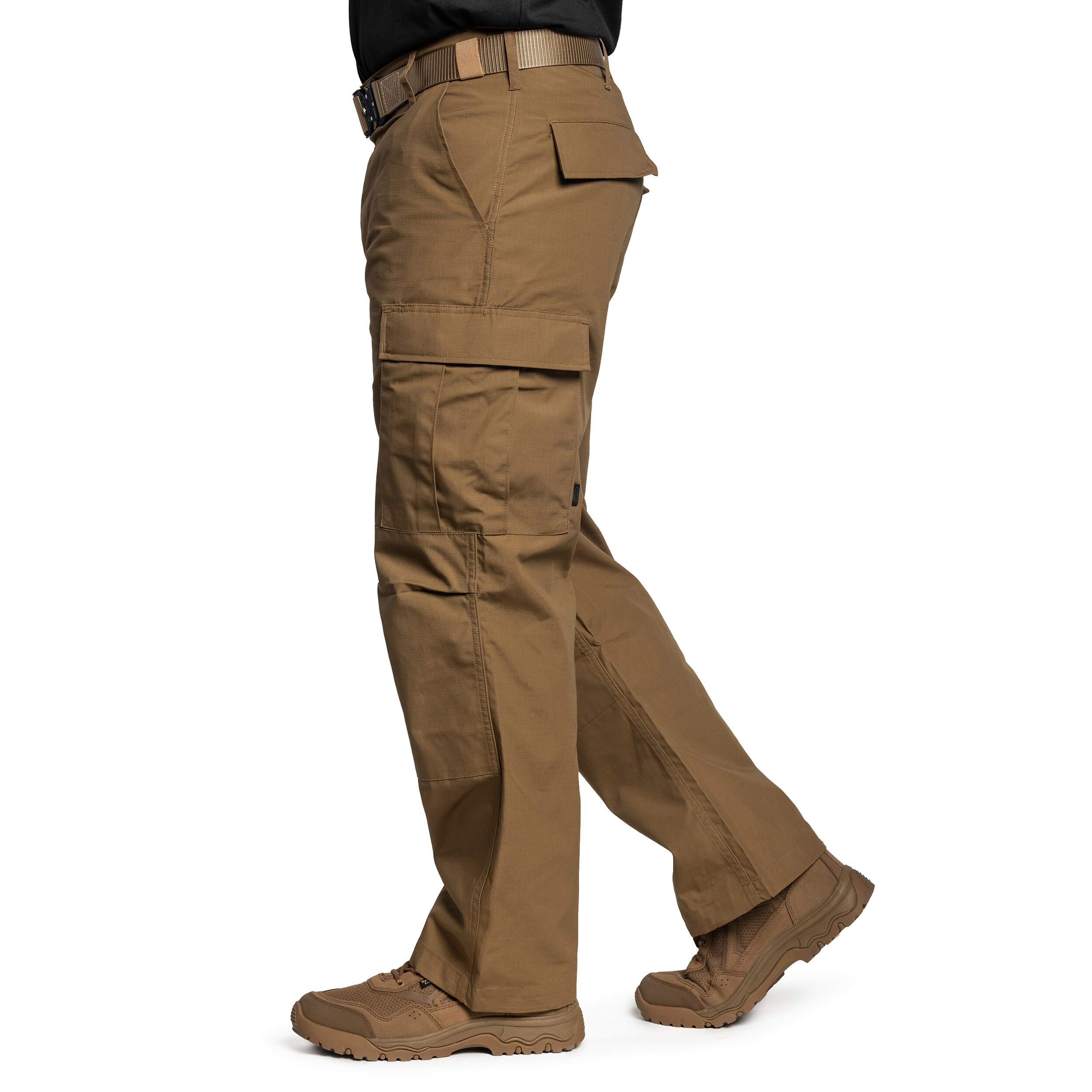 Pantaloni Helikon BDU PolyCotton Rip-Stop - Coyote
