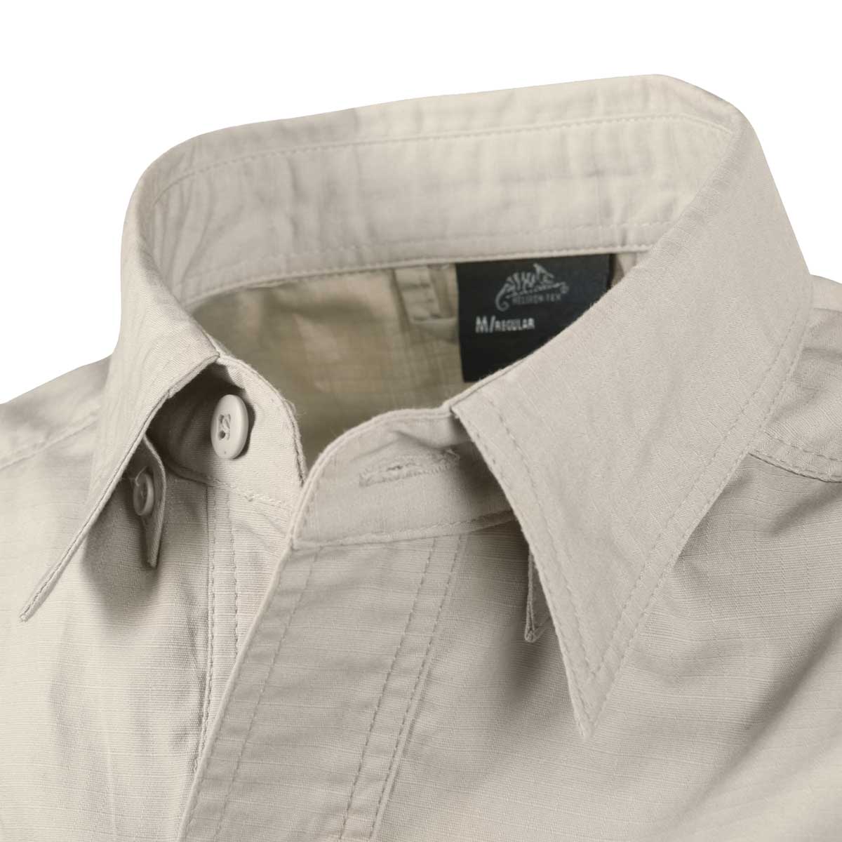 Cămașă Helikon Defender Mk2 PolyCotton Ripstop Long Sleeve - Kaki