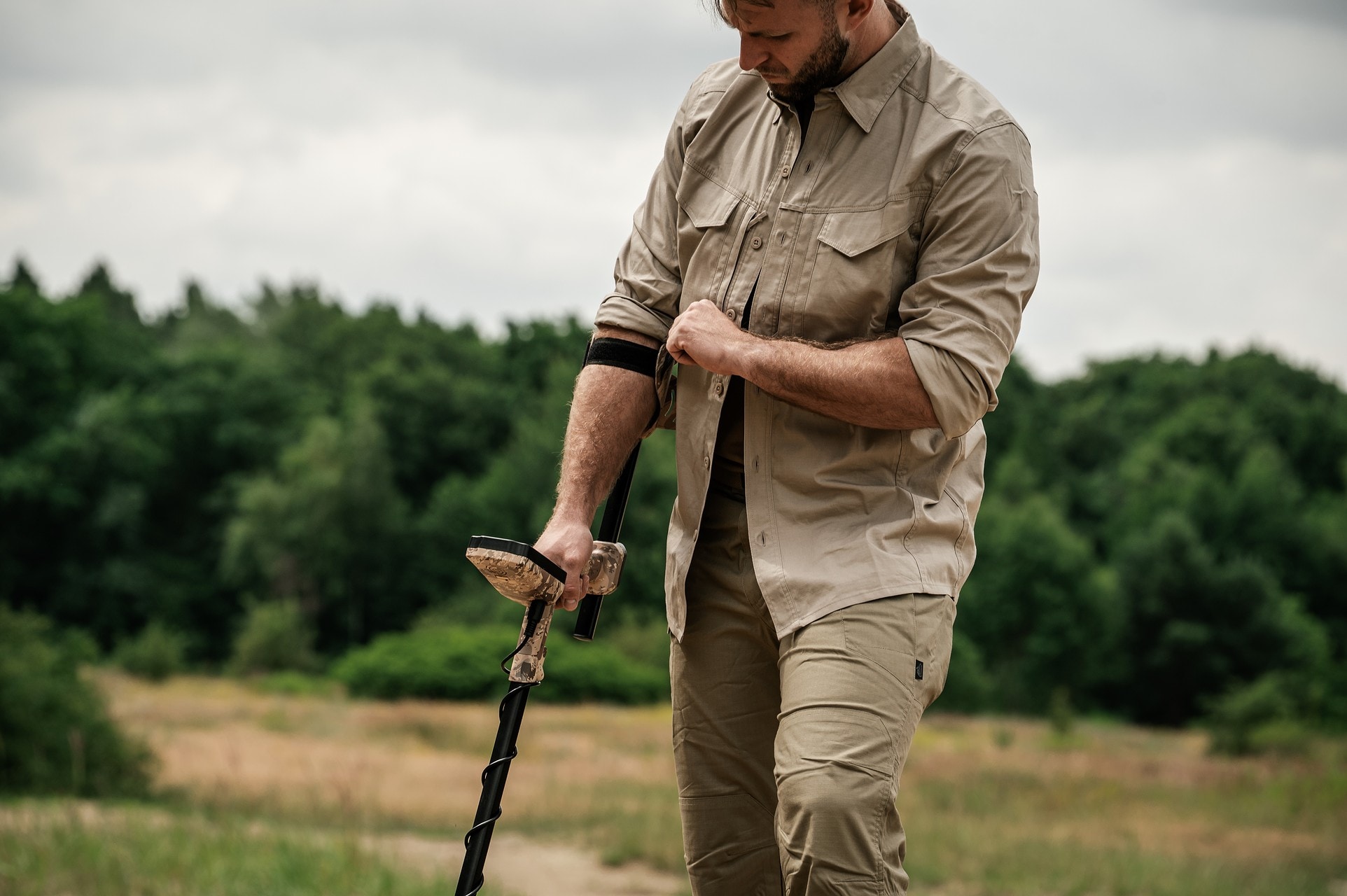 Cămașă Helikon Defender Mk2 PolyCotton Ripstop Long Sleeve - Kaki