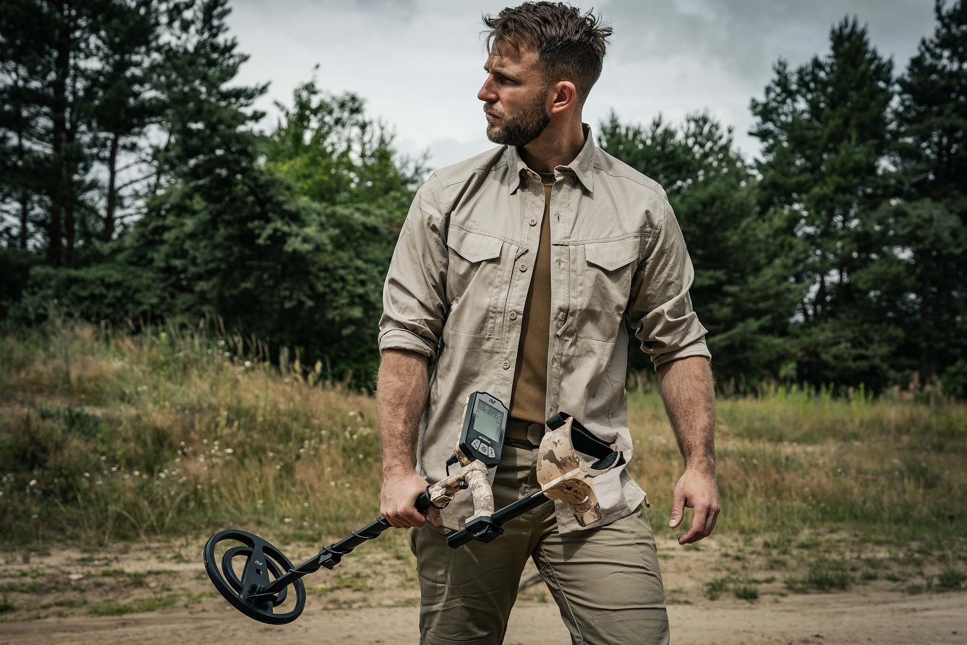 Cămașă Helikon Defender Mk2 PolyCotton Ripstop Long Sleeve - Kaki