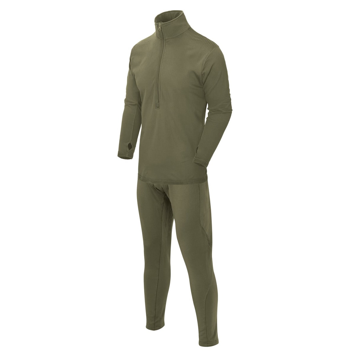 Lenjerie de corp termoactivă Helikon US LVL 2 Olive Green - set