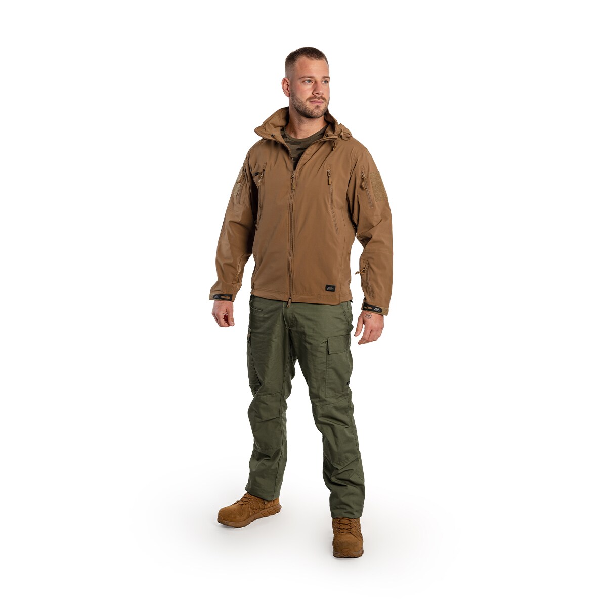 Geacă Helikon Trooper StormStretch Softshell - Coyote