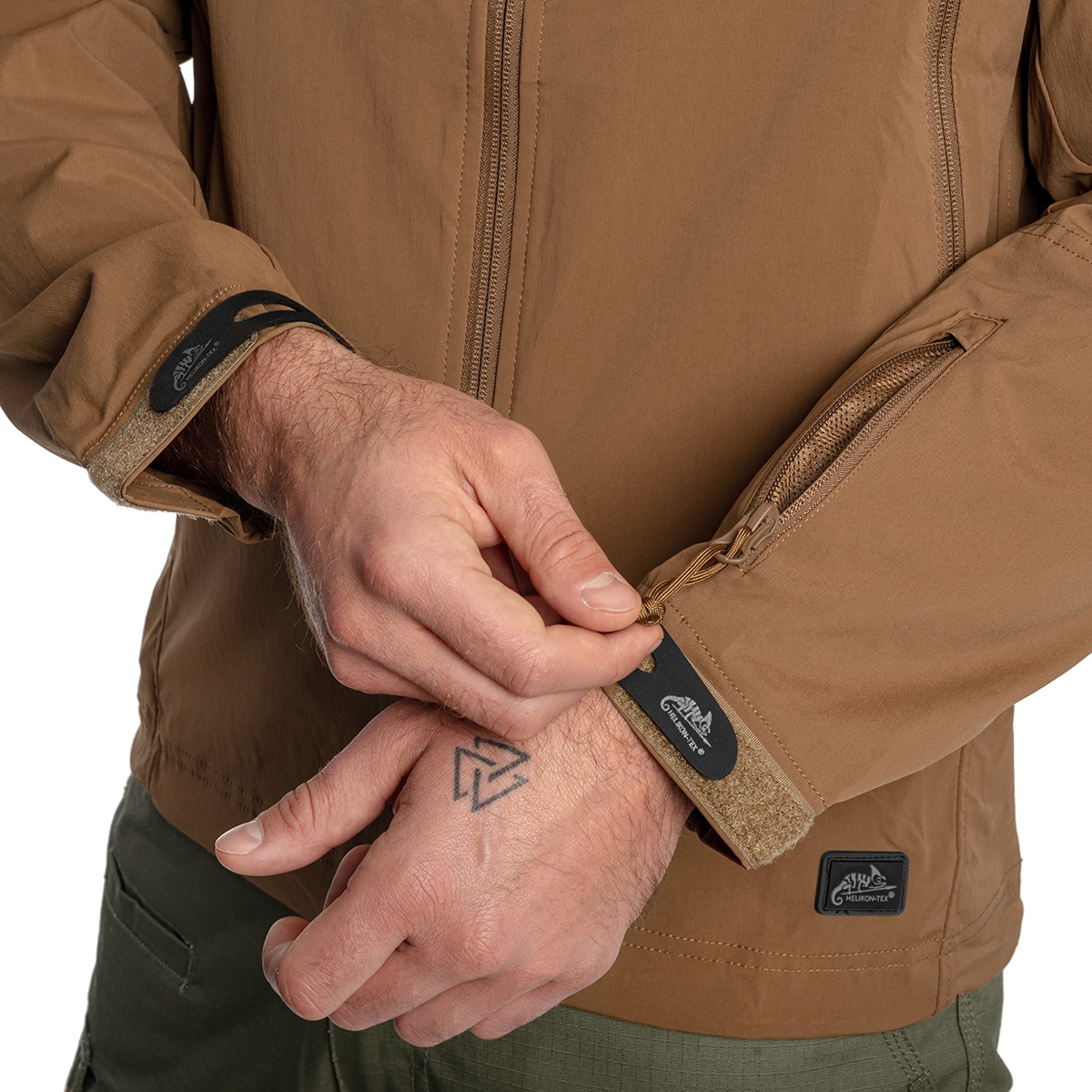 Geacă Helikon Trooper StormStretch Softshell - Coyote