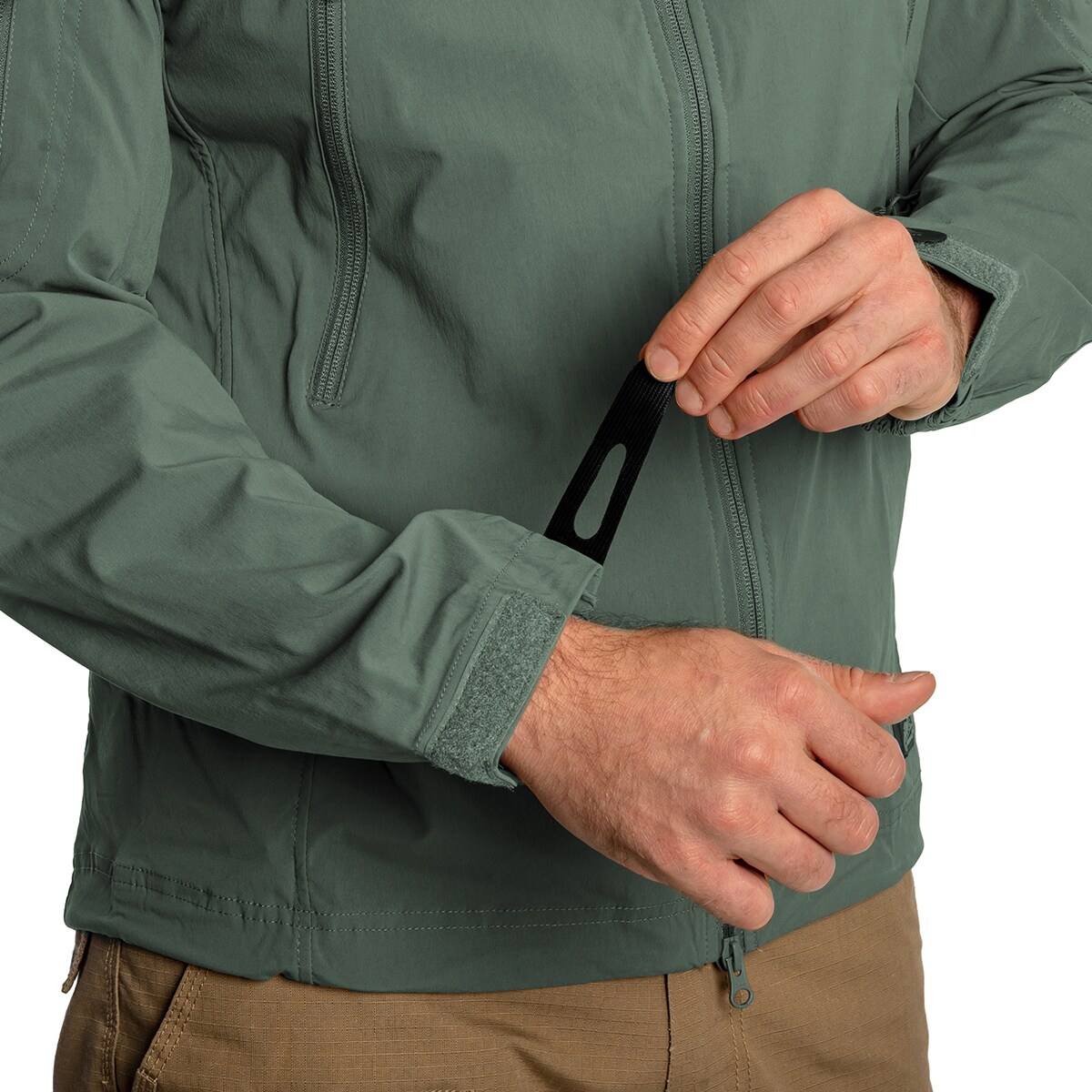 Geacă Helikon Trooper StormStretch Softshell - Alpha Green