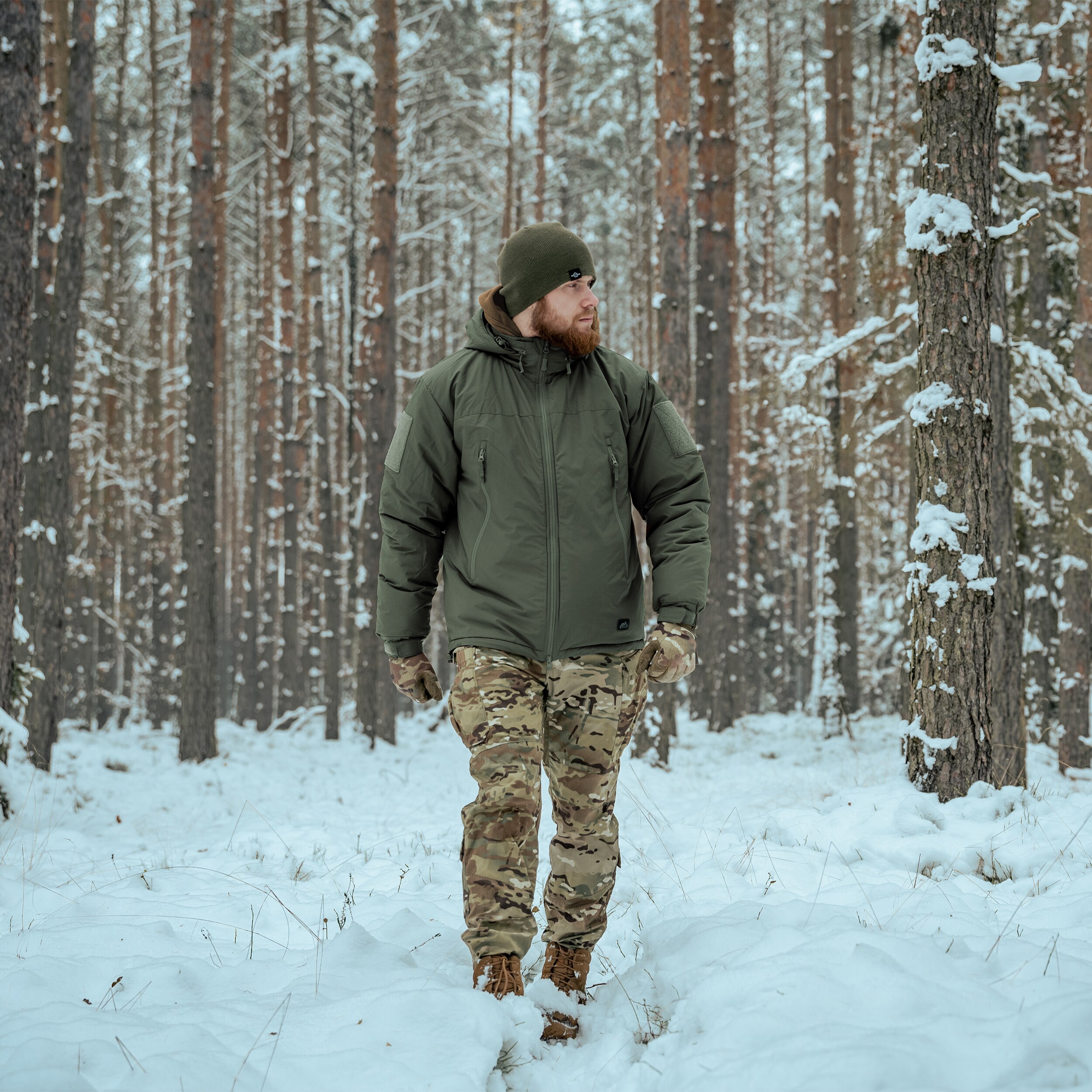 Geacă Helikon Level 7 Climashield Apex 100 g - Alpha Green