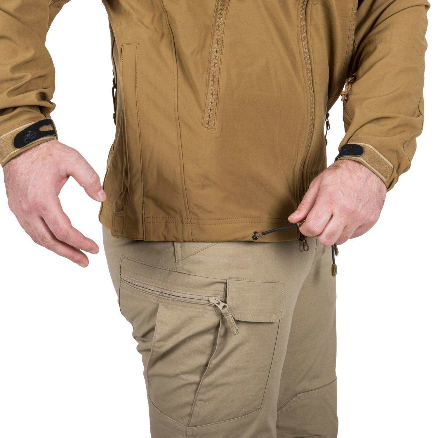 Geacă Helikon Cougar Softshell Windblocker QSA HID - Coyote