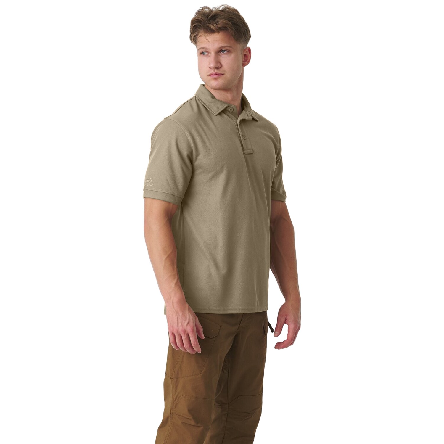 Tricou termoactiv Polo Helikon UTL TopCool - Kaki