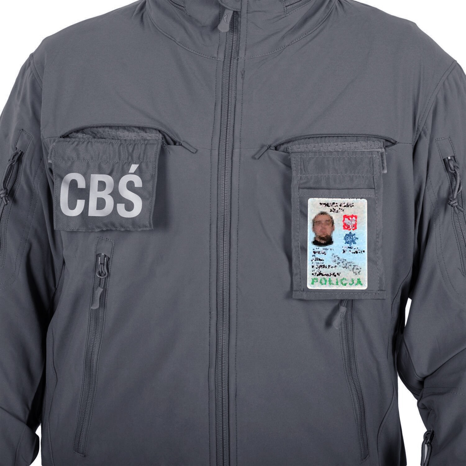 Geacă Helikon Cougar Softshell Windblocker QSA HID - Shadow Grey