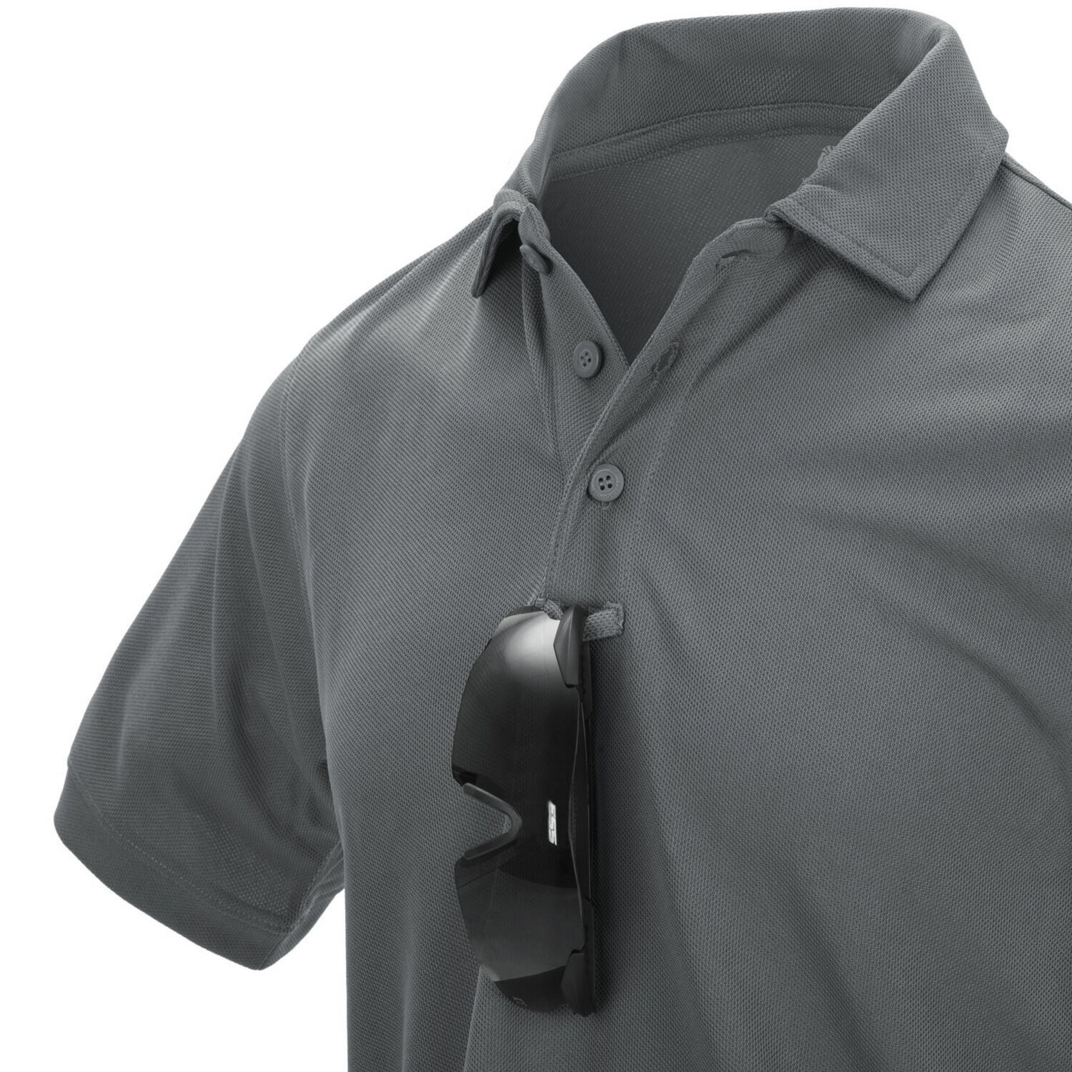 Tricou termoactiv Polo Helikon UTL TopCool - Shadow Grey