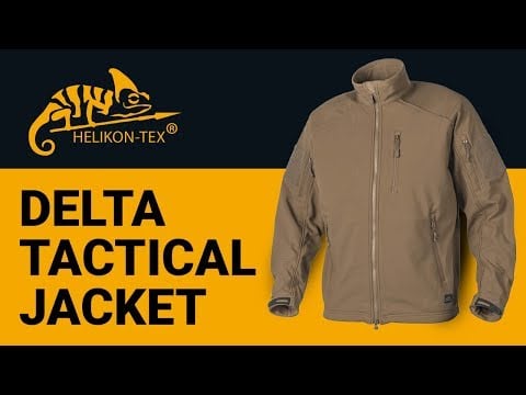 Geacă Helikon Delta Tactical Softshell Shark Skin - Black