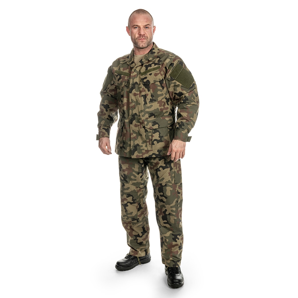 Bluză militară Helikon SFU Next PolyCotton Rip-Stop - wz.93 Pantera PL Woodland