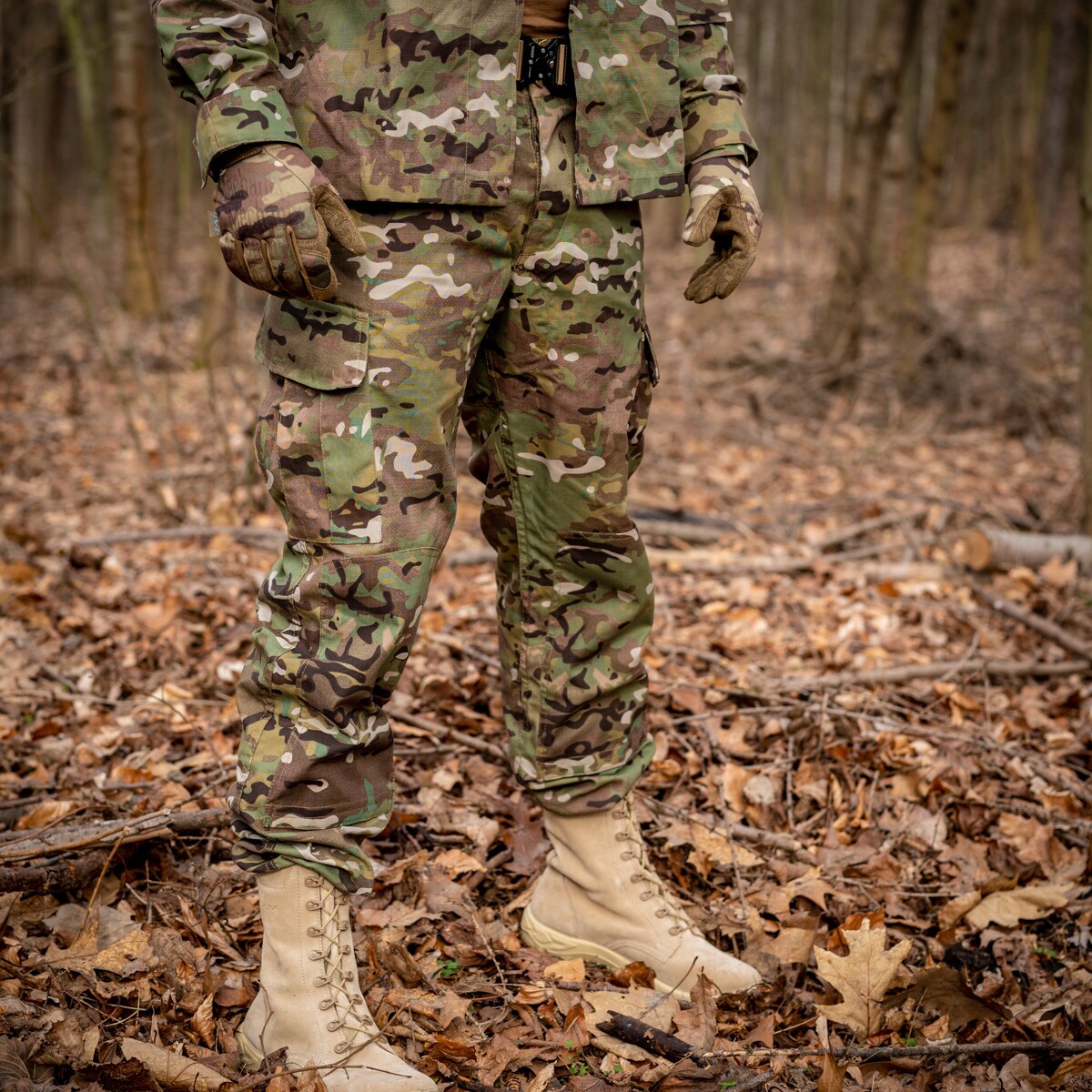 Pantaloni militari Texar WZ10 Ripstop - Arid MC Camo