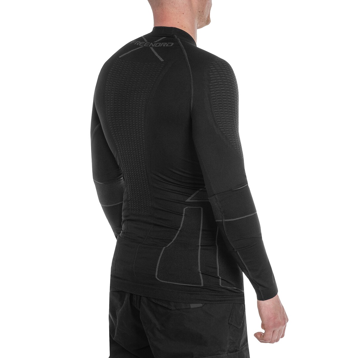 Bluză termoactivă FreeNord ThermoTech Evo Long Sleeve - Negru
