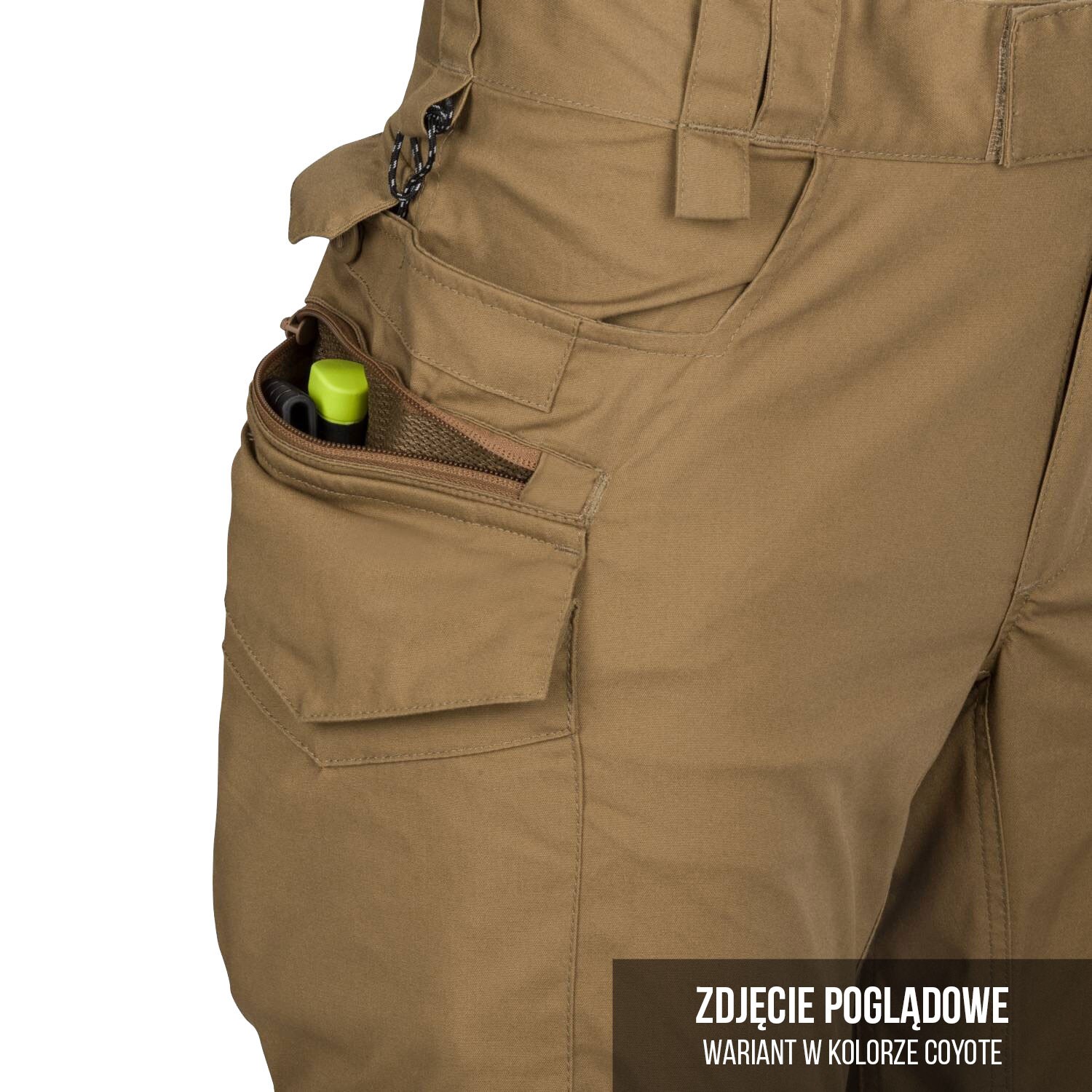 Pantaloni Helikon Pilgrim - Coyote/Taiga Green