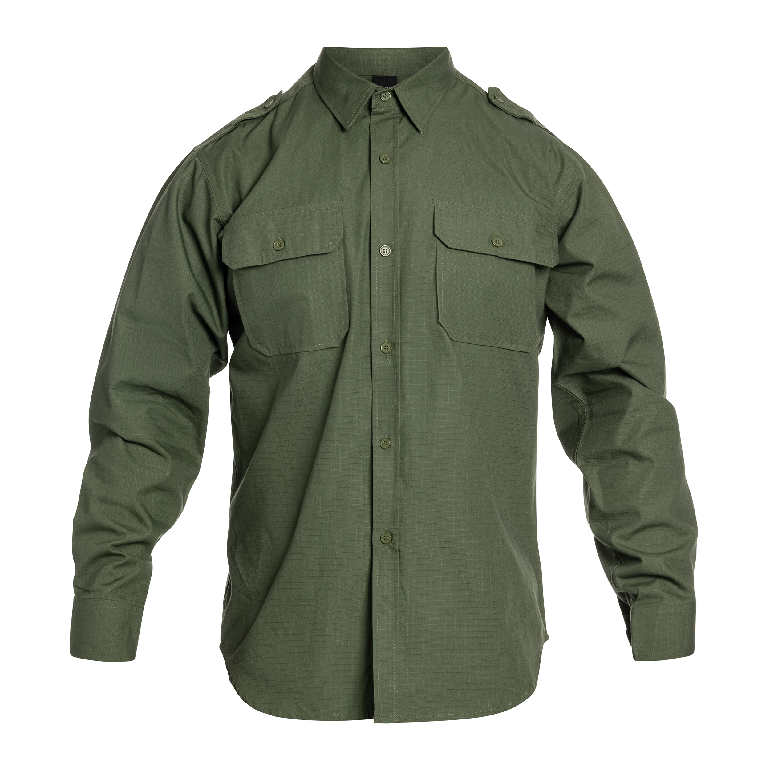 Cămașă tactică Mil-Tec Ripstop Long Sleeve - Olive