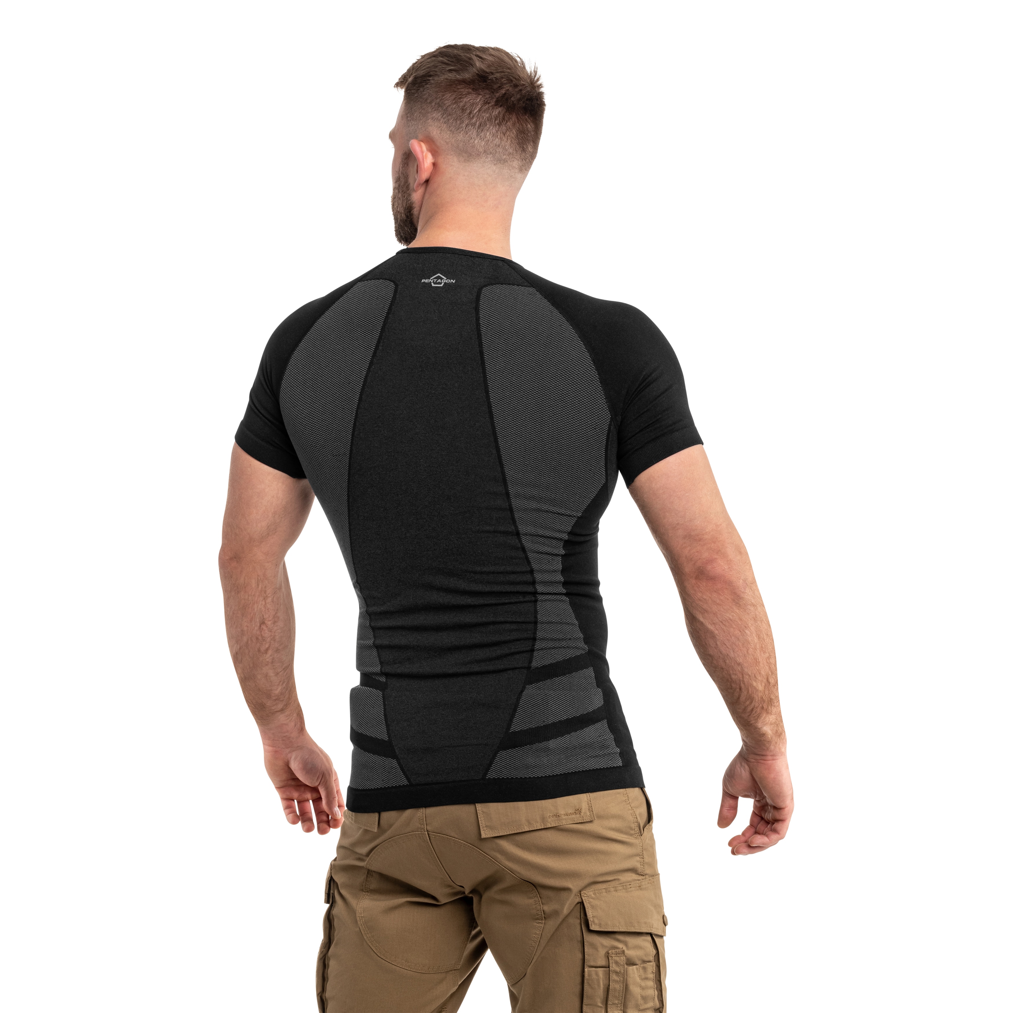 Tricou termoactiv Pentagon Plexis Short Sleeve - Black