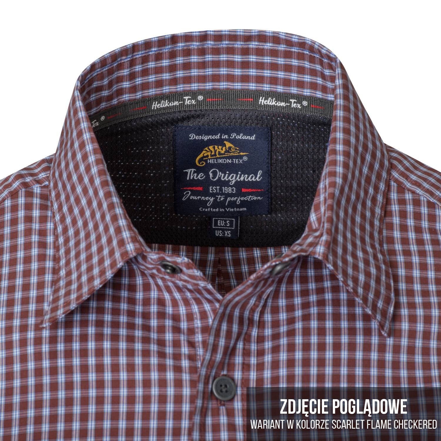 Cămașă Helikon Covert Concealed Carry - Ozark Blue Plaid