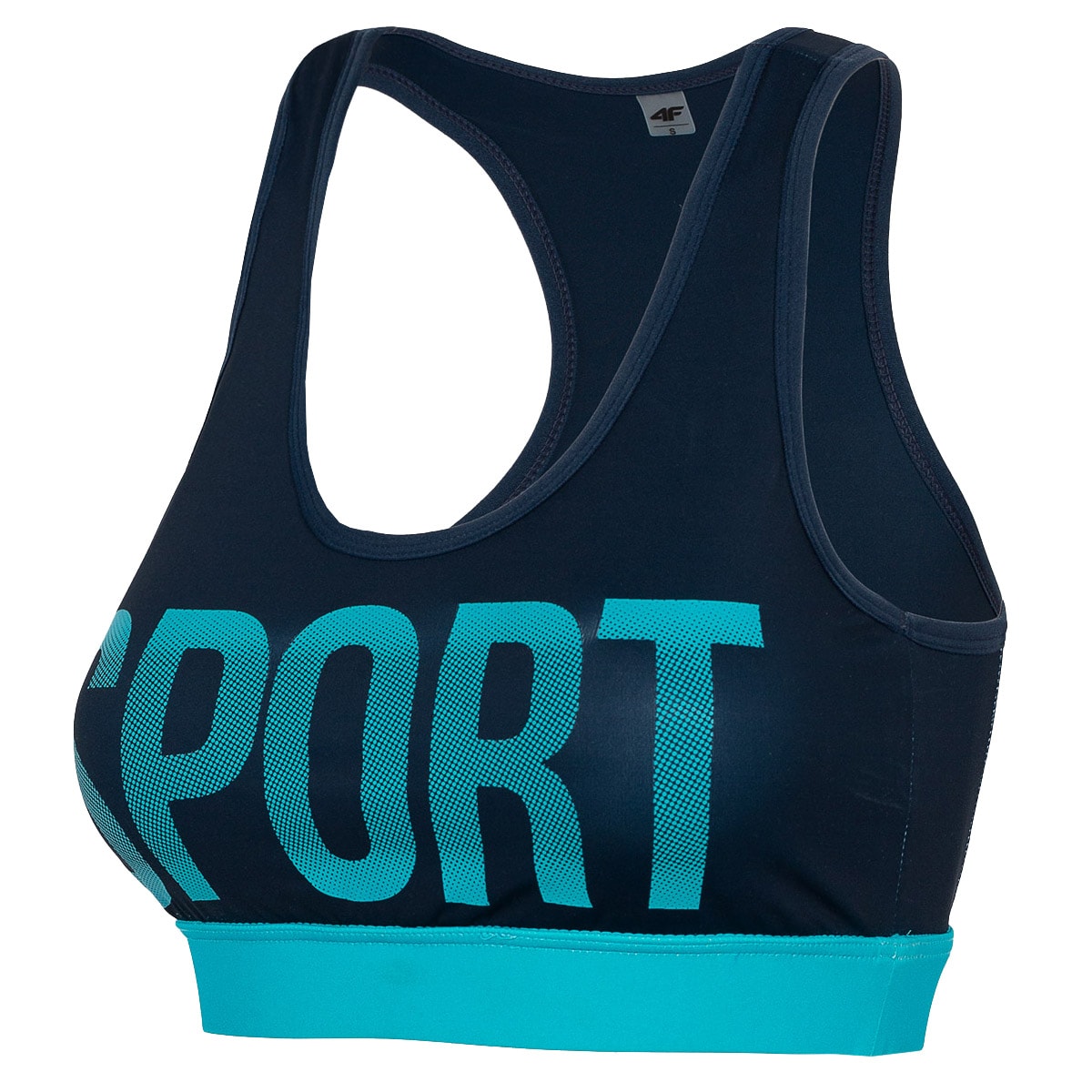 Sutien sportiv 4F STAD004A - Bleumarin