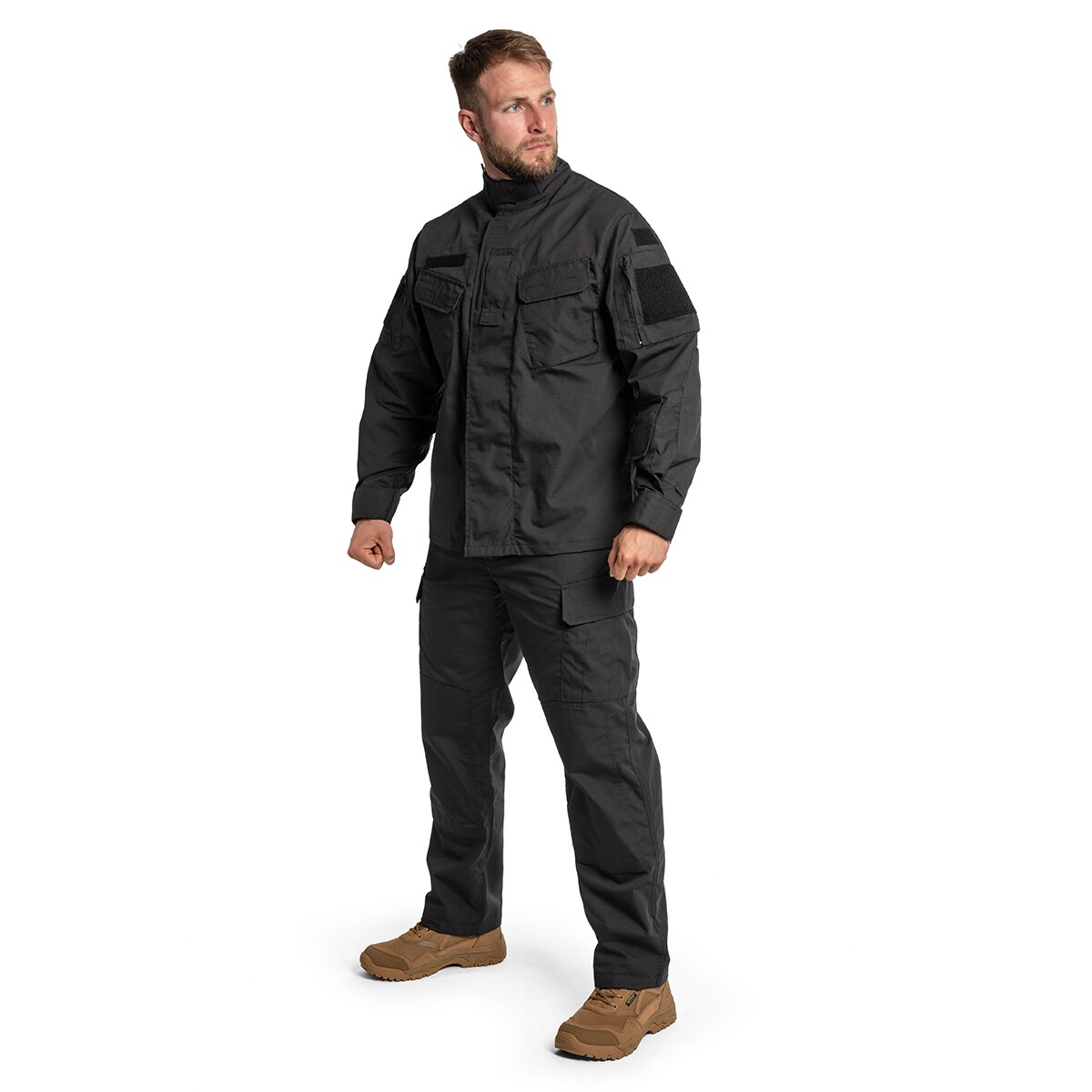 Pantaloni de uniformă MaxPro-Tech WZ 2010 Rip-Stop - Black