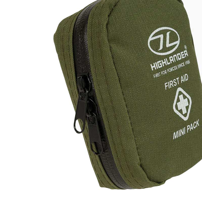 Trusă de prim ajutor Highlander Forces Military Mini Pack - Green
