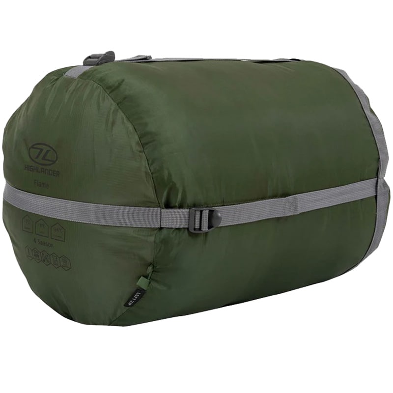 Sac de dormit Highlander Forces Phoenix Flame 400 - Olive
