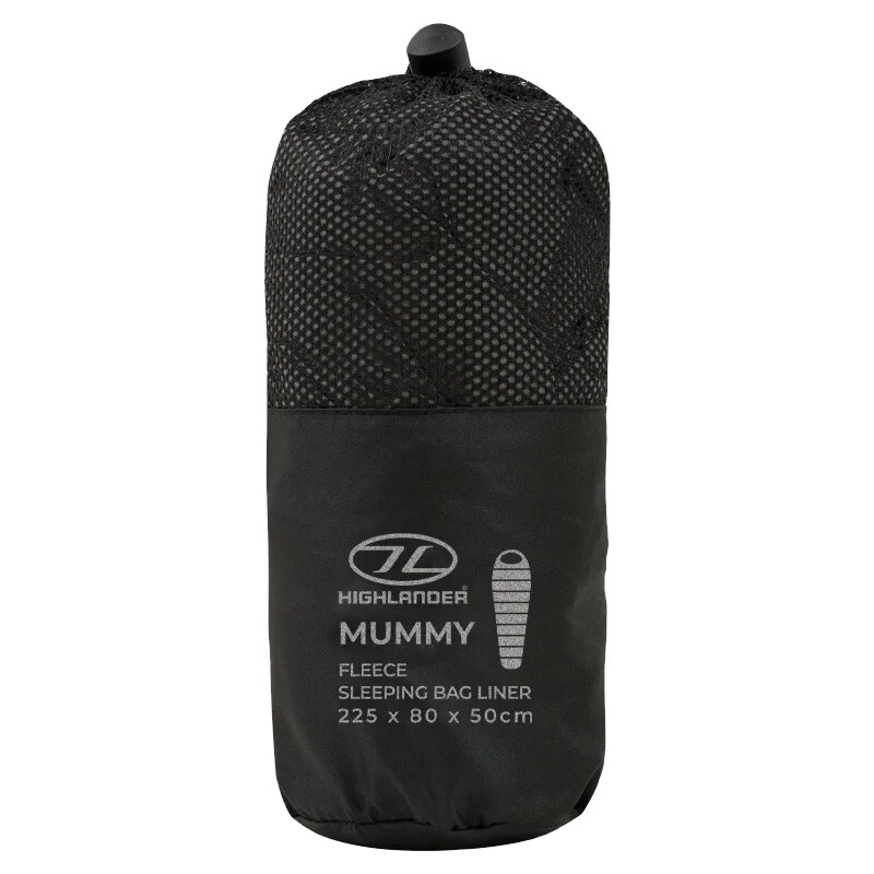 Inserție din polar pentru sac de dormit Highlander Outdoor - Black
