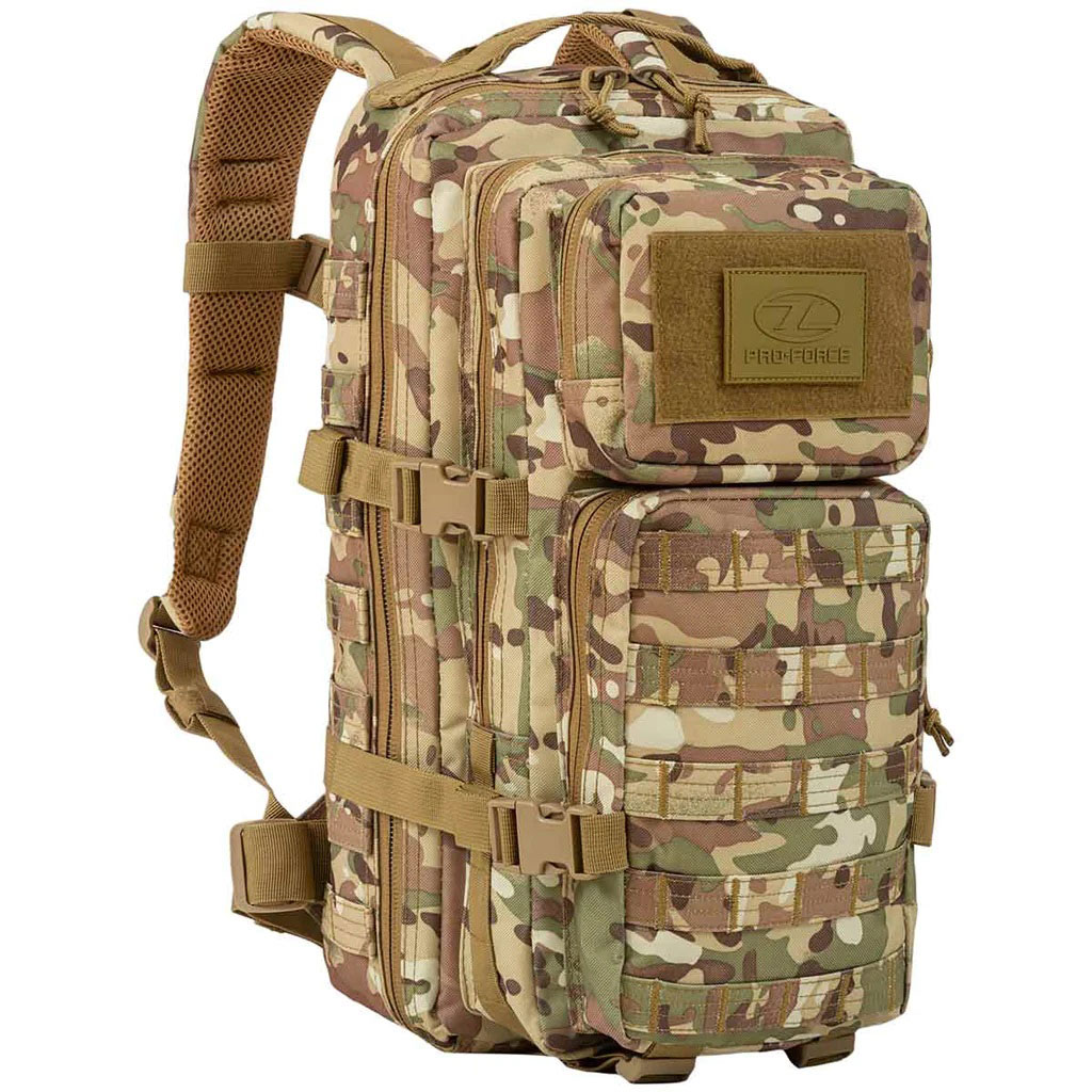 Rucsac Highlander Forces Recon 28 l - Arid MC Camo
