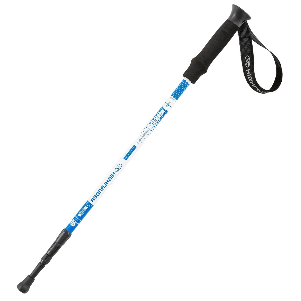 Bâtă de trekking Highlander Outdoor Skye Carnon - Blue
