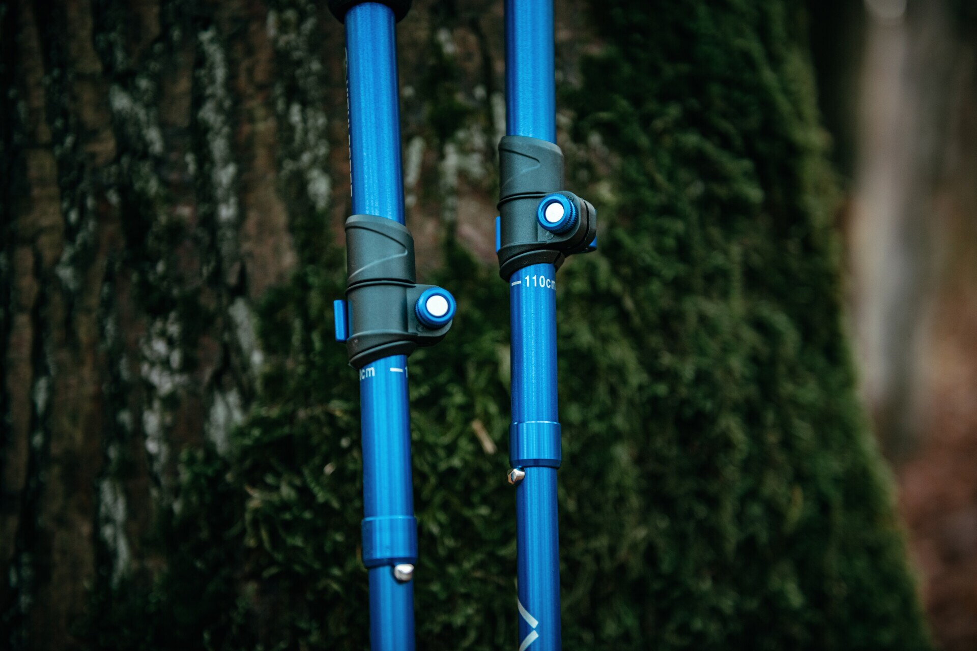 Bâtă de trekking Highlander Outdoor Trek Lite - Blue