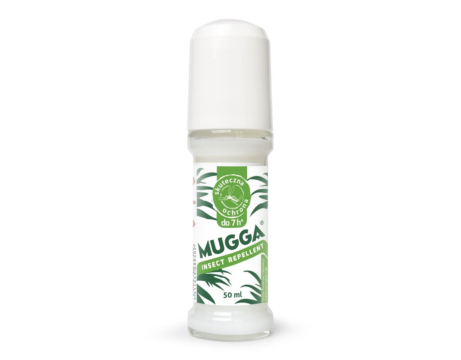 Repelent Roll-on împotriva insectelor Mugga 20% DEET - 50 ml