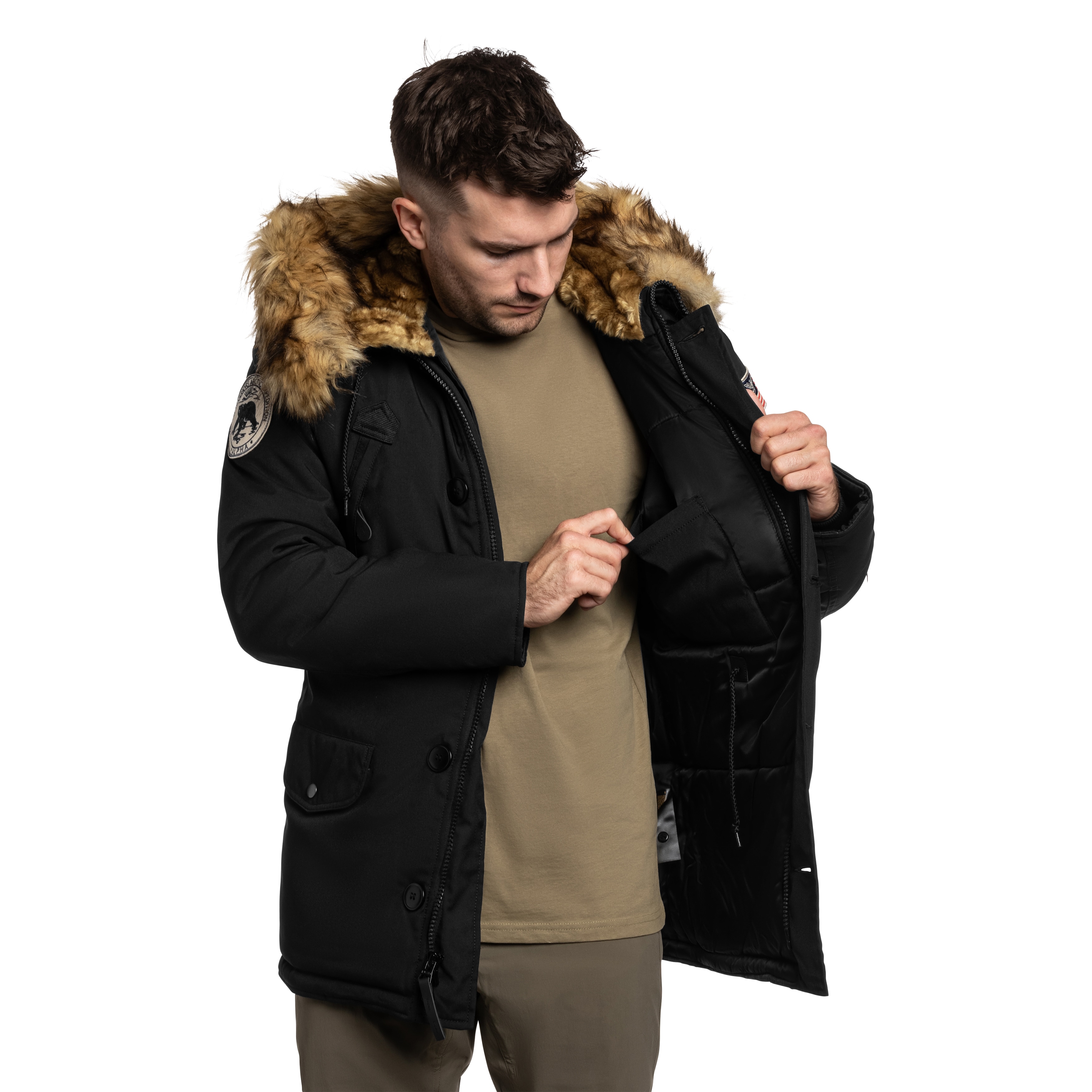 Geacă Alpha Industries Polar Jacket - Black