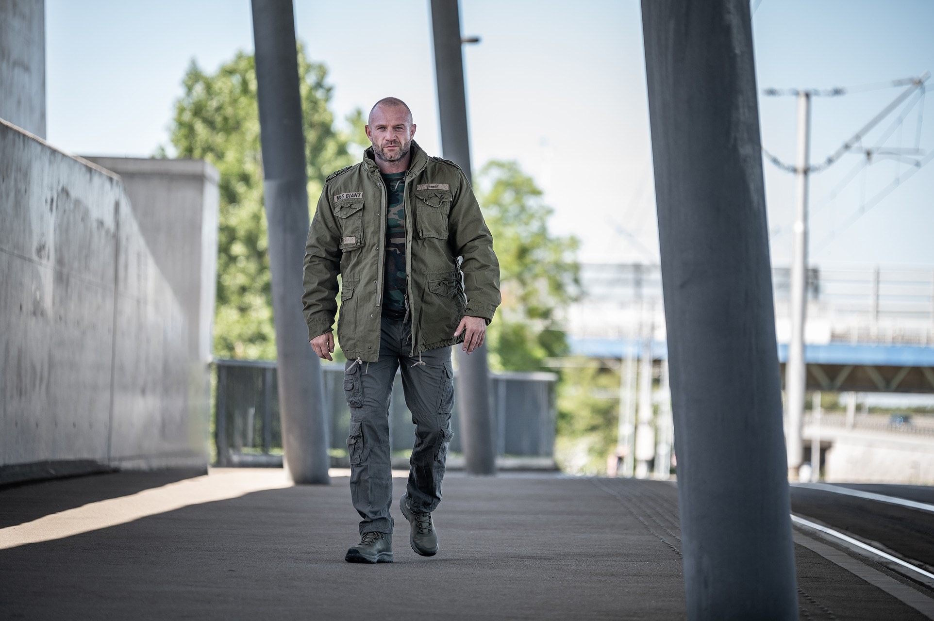 Geacă Brandit M65 Giant - Olive