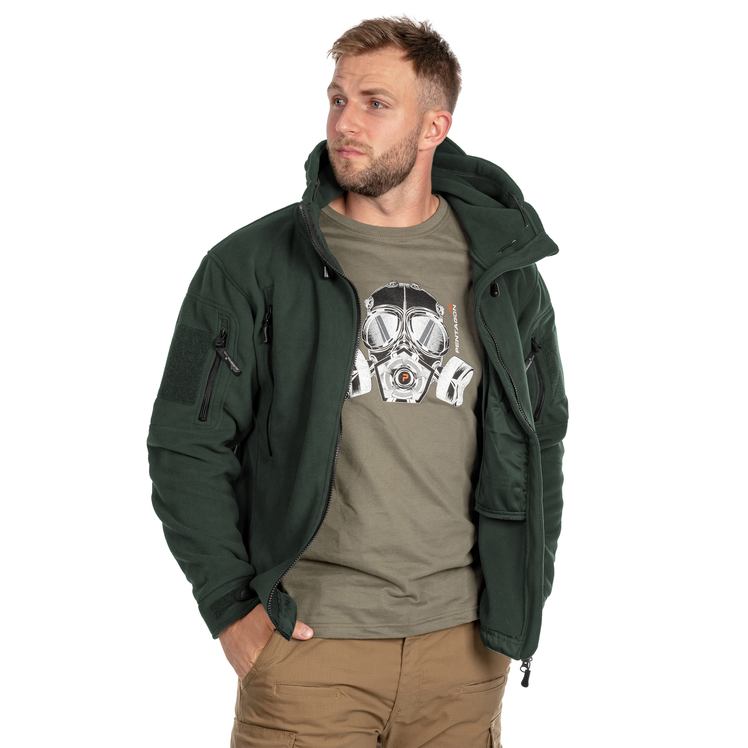 Jachetă polar Helikon-Tex Patriot - Jungle Green
