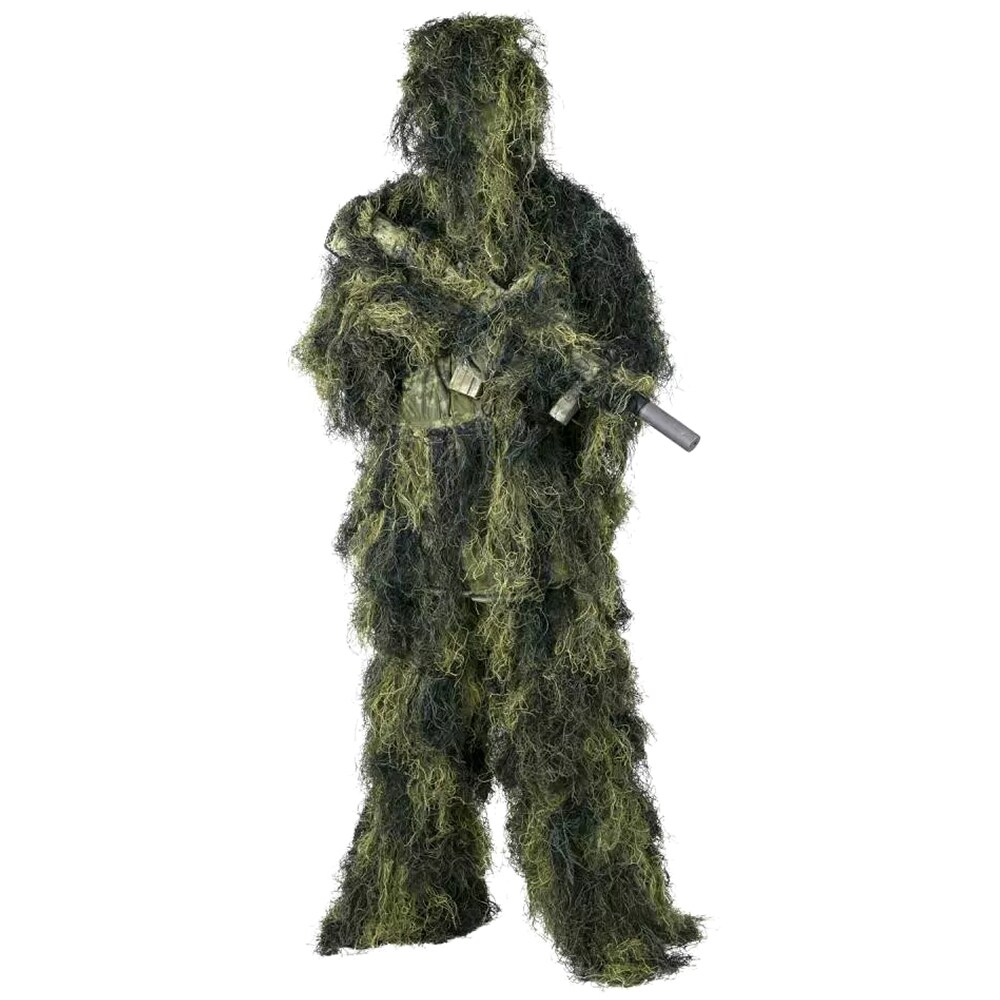 Costum de camuflaj Helikon Ghillie - Digital Woodland