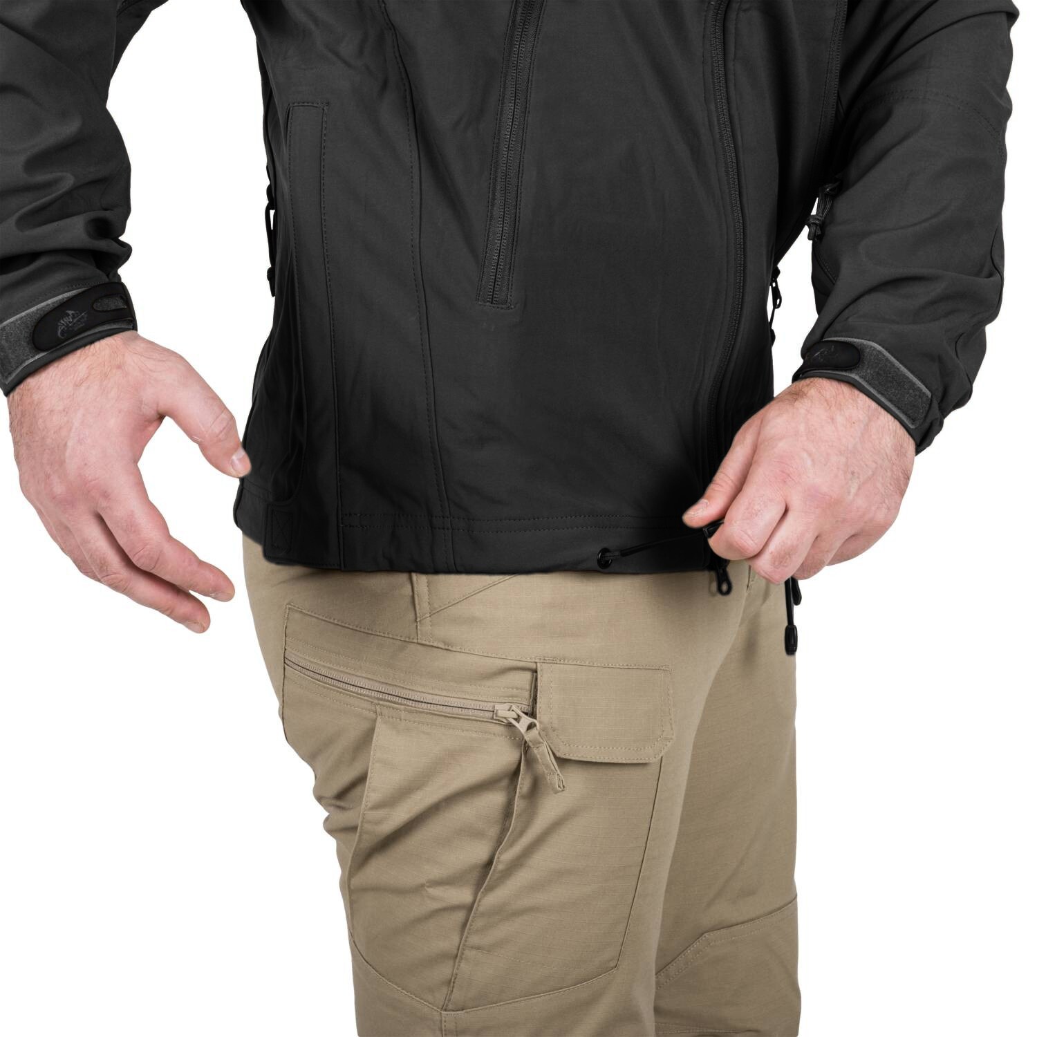 Geacă Helikon-Tex Cougar Softshell Windblocker QSA HID - Black