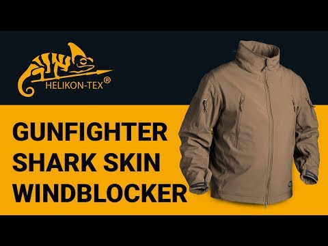 Geacă Helikon Gunfighter Softshell Shark Skin Windblocker - Jungle Green