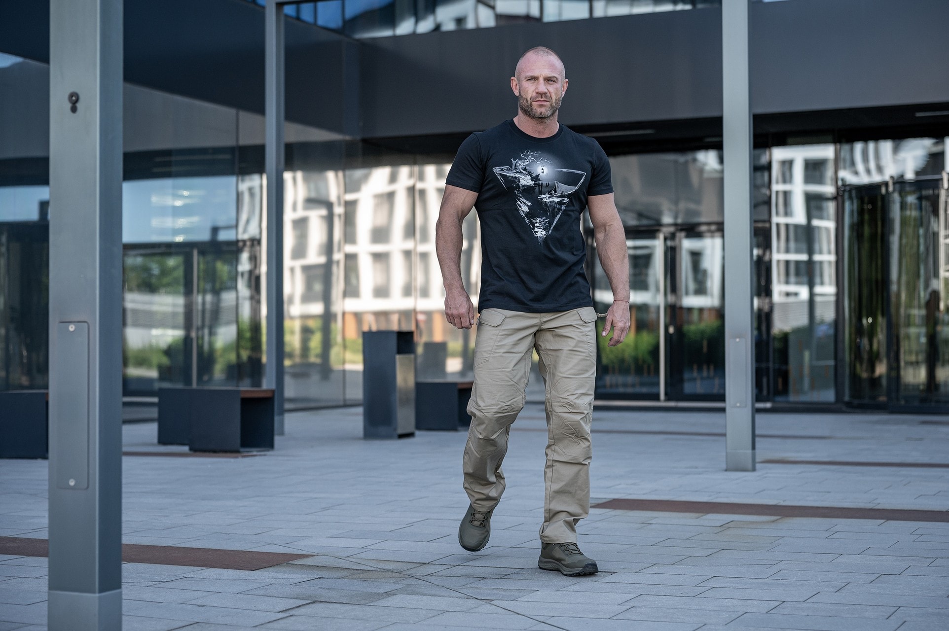 Pantaloni Helikon UTP PolyCotton Rip-Stop - Khaki