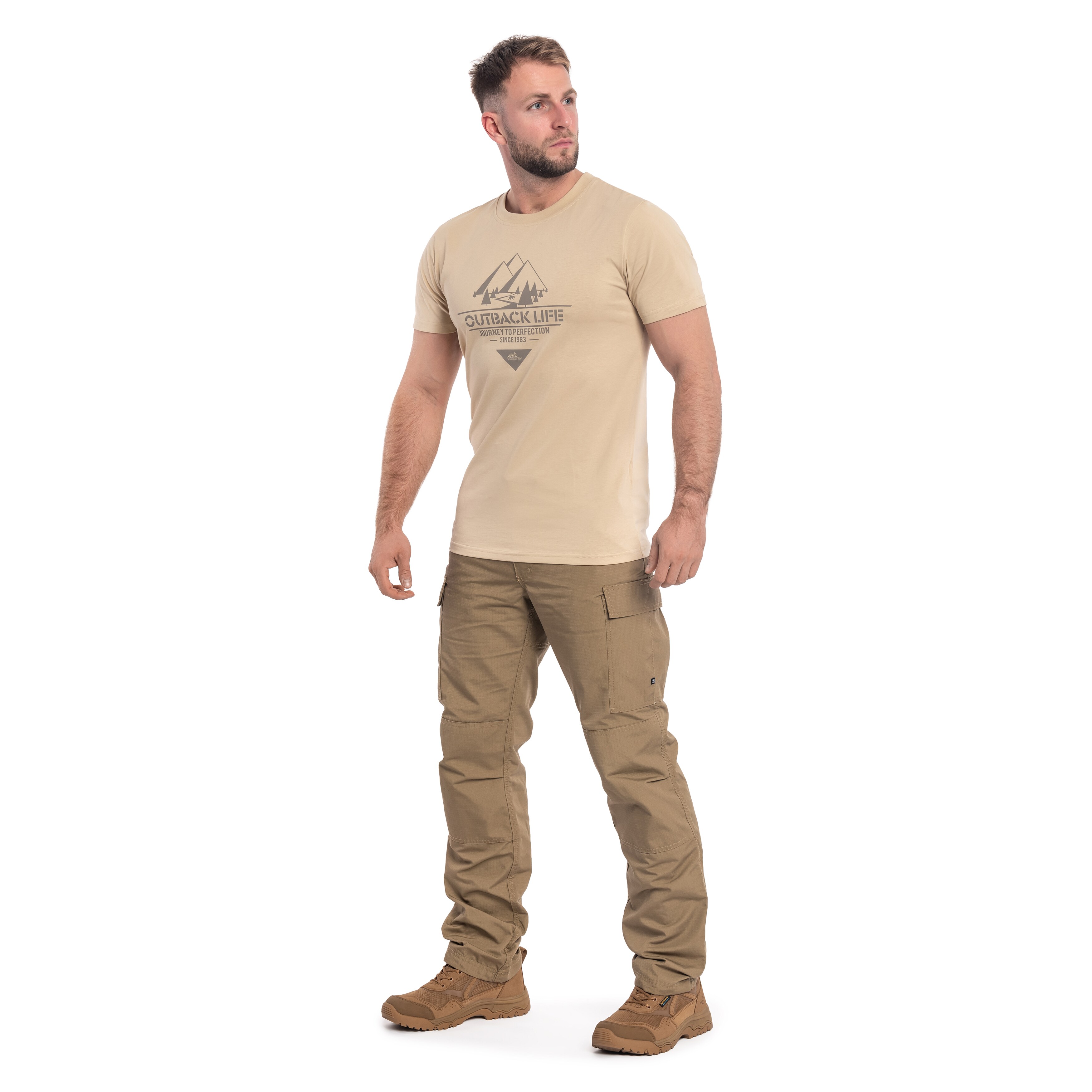 Tricou Helikon-Tex Outback Life - Kaki