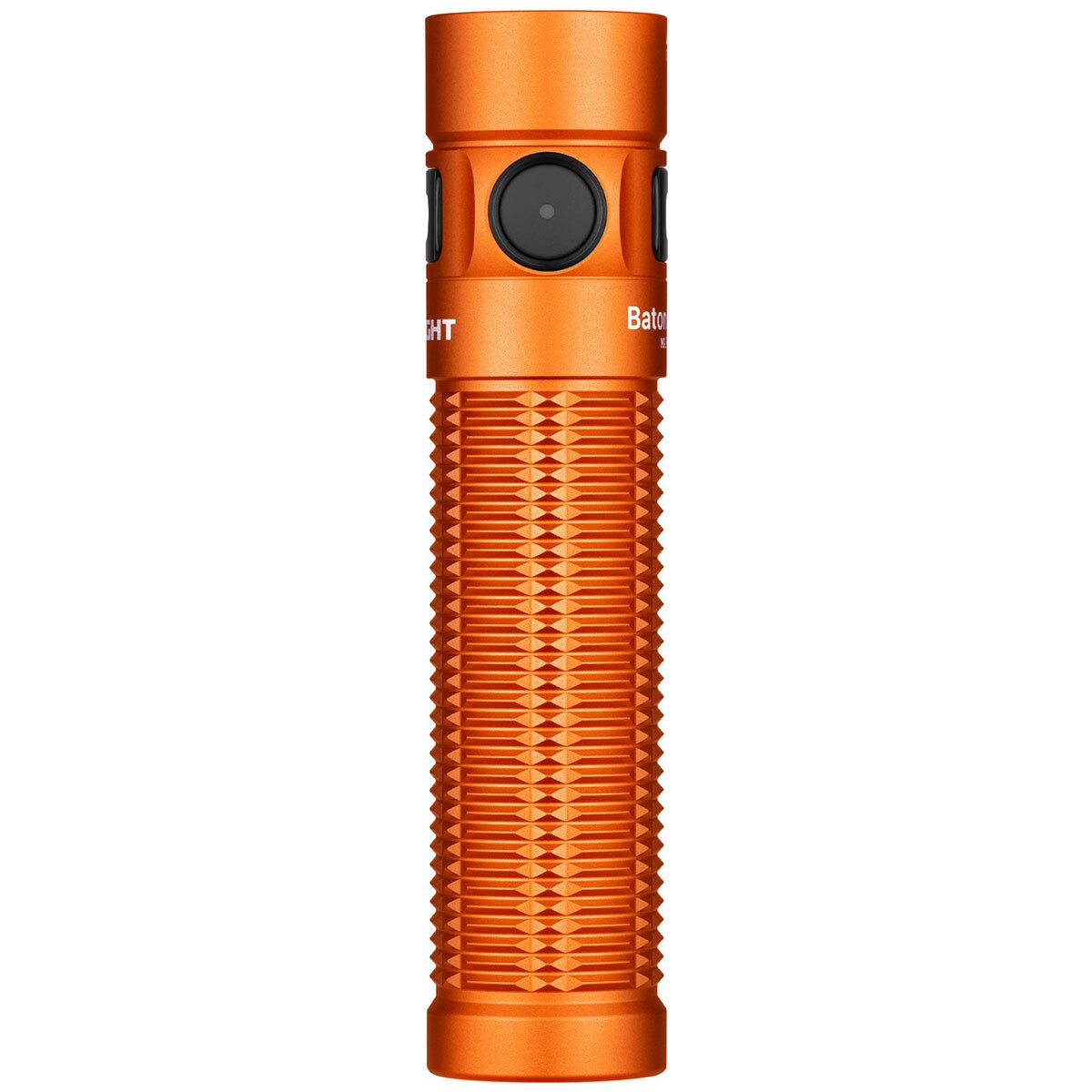 Lanternă reîncărcabilă Olight Baton 3 Pro Max Cool White Orange - 2500 lumeni