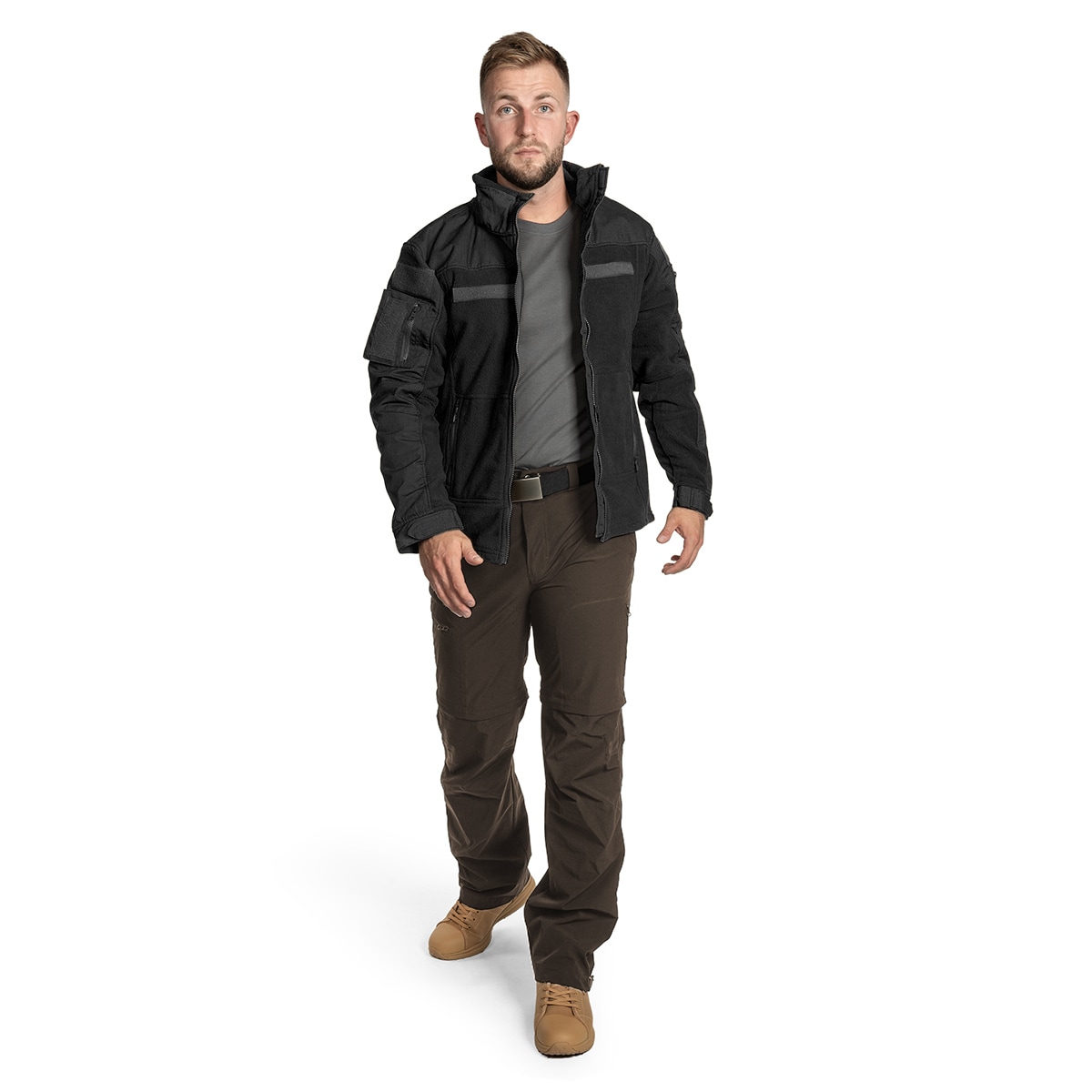 Jachetă polar MFH Combat - Black