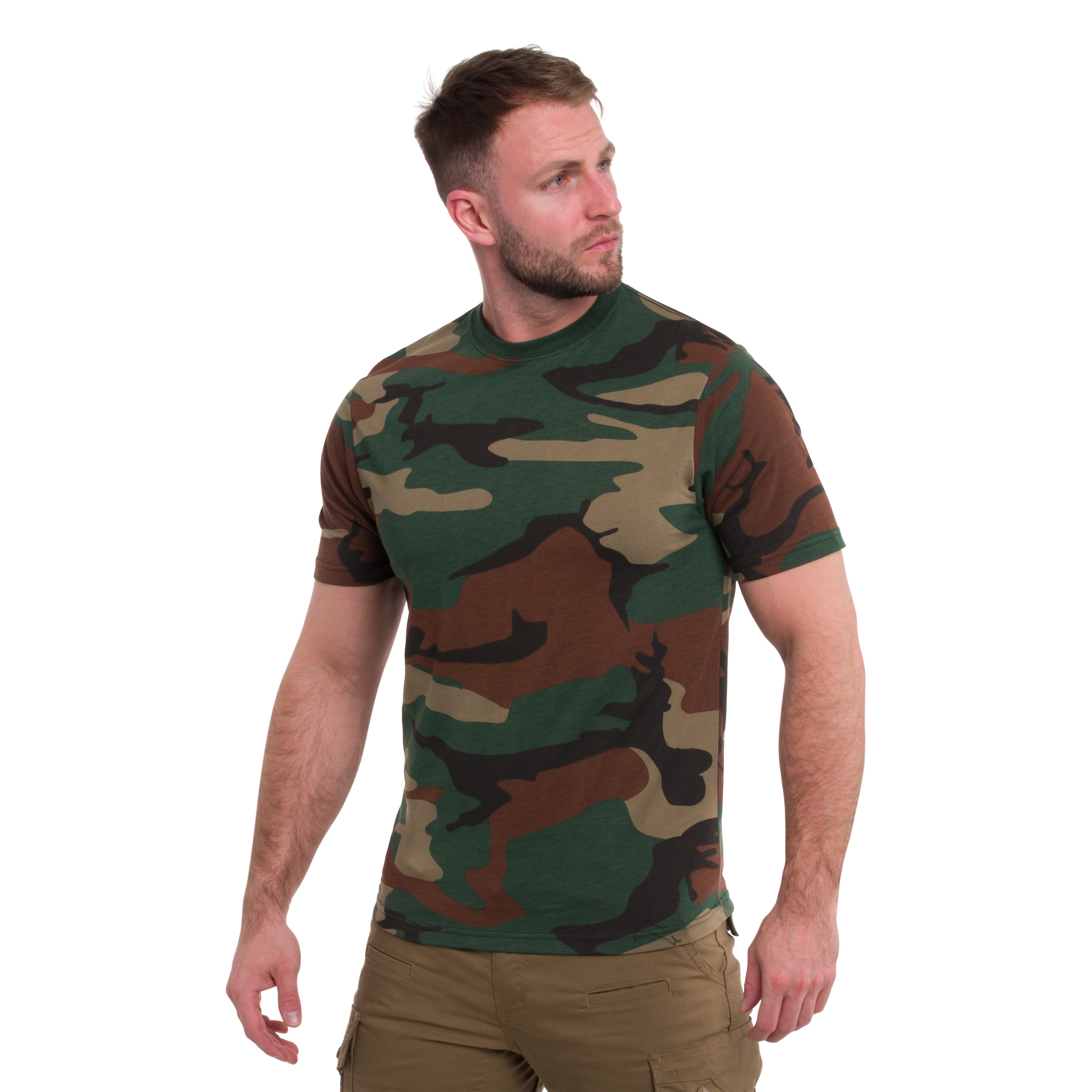 Tricou MFH Streetstyle - Woodland
