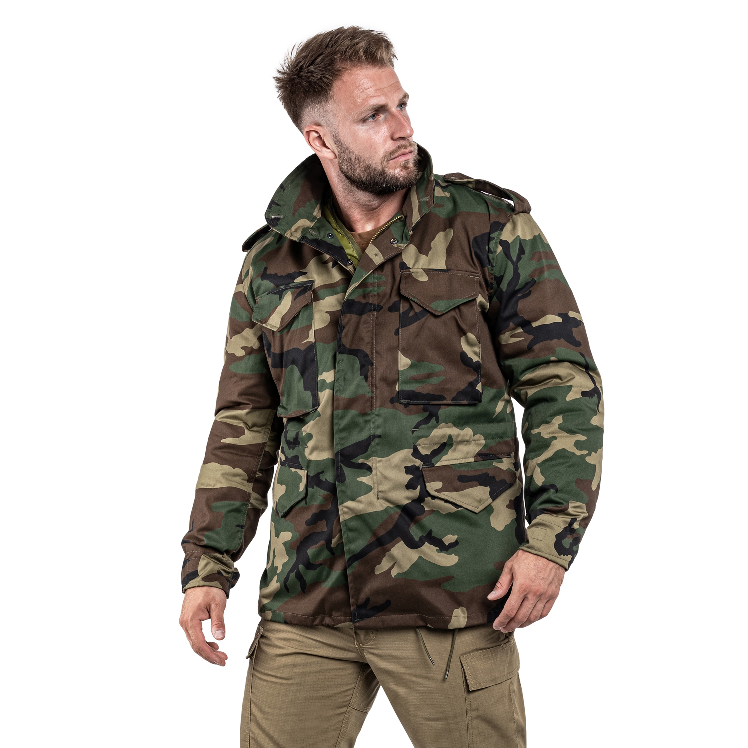 Geacă Mil-Tec M65 - Woodland
