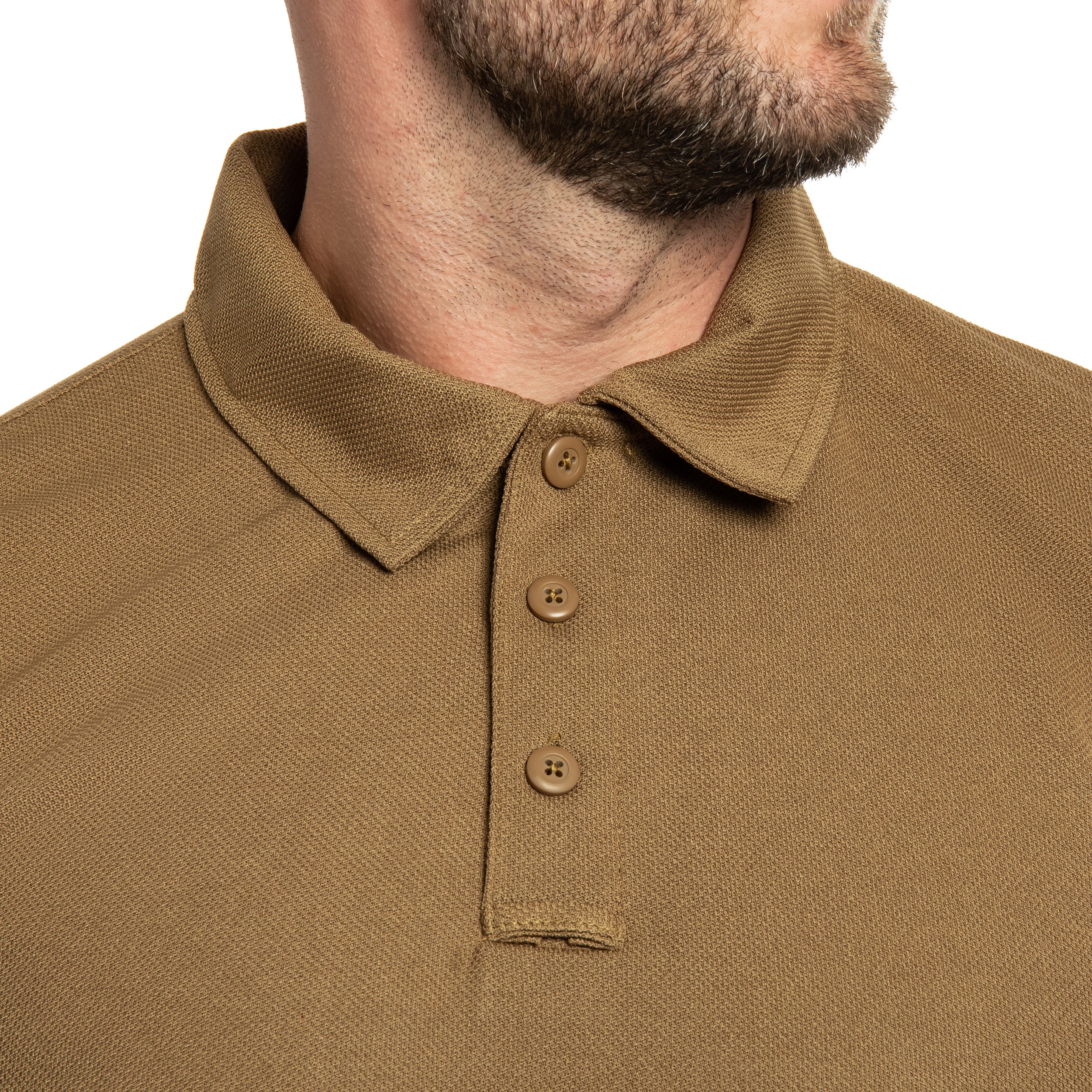 Tricou polo Mil-Tec Tactical Quickdry - Coyote